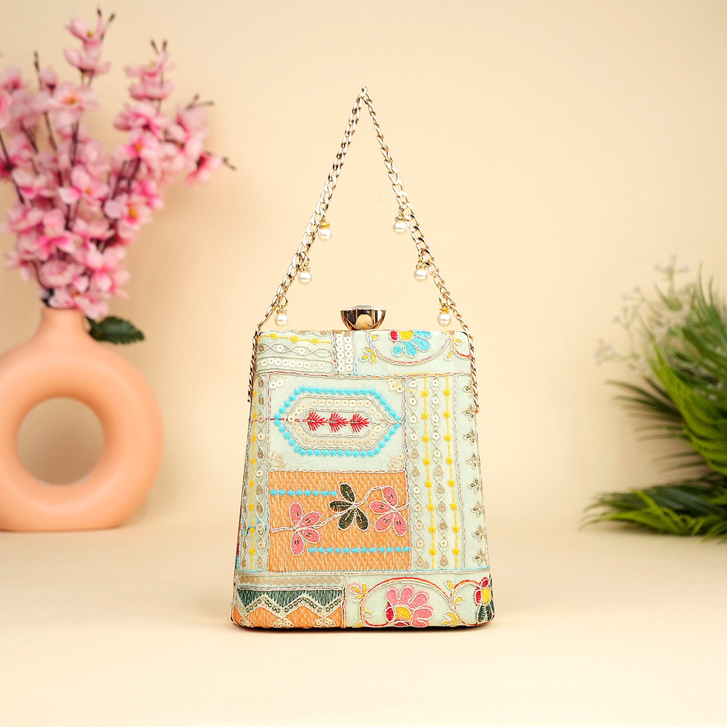 Heritage Mosaic Clutch