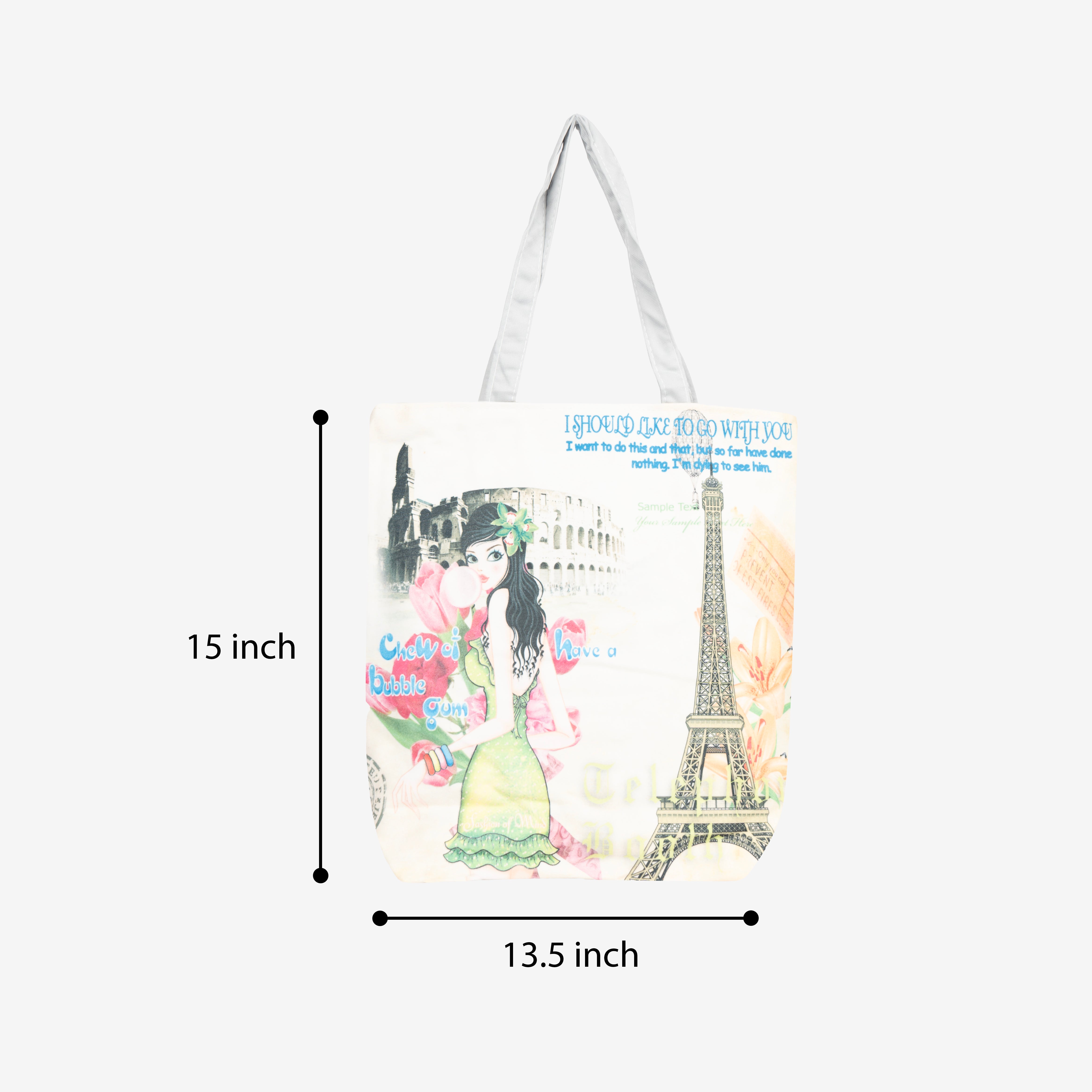Style Story Canvas Handbag