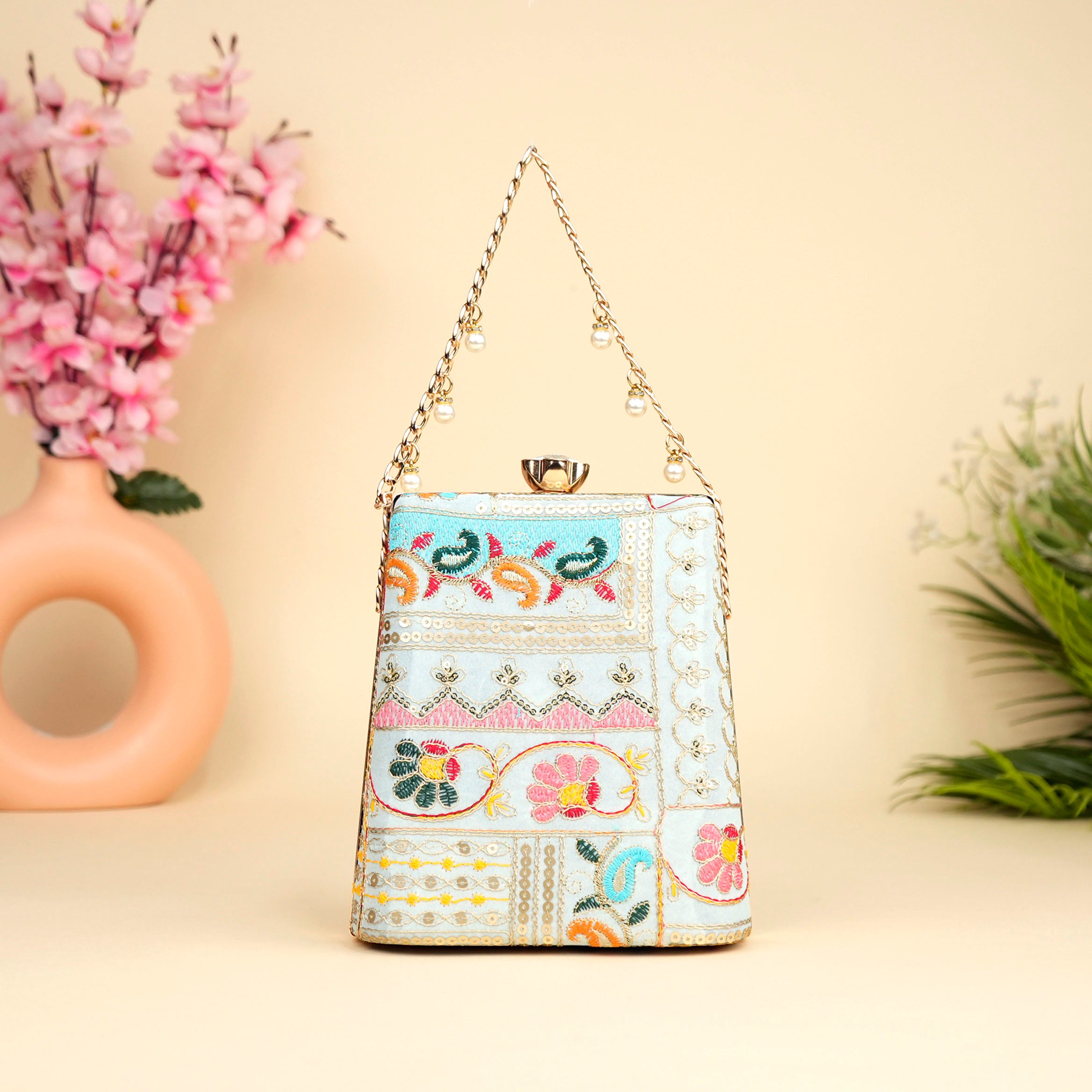 Heritage Mosaic Clutch