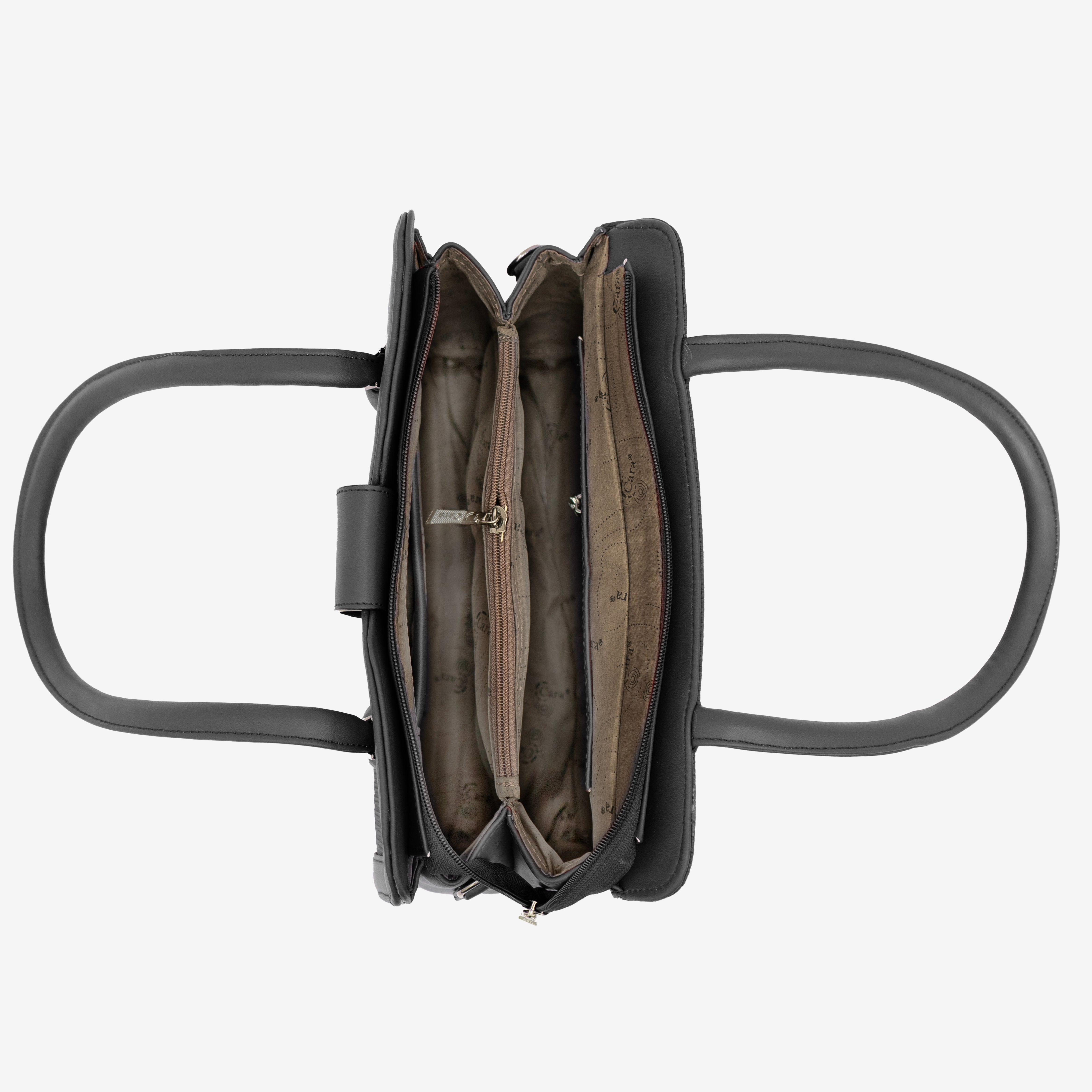 Elegant Charcoal Vibe Handbag