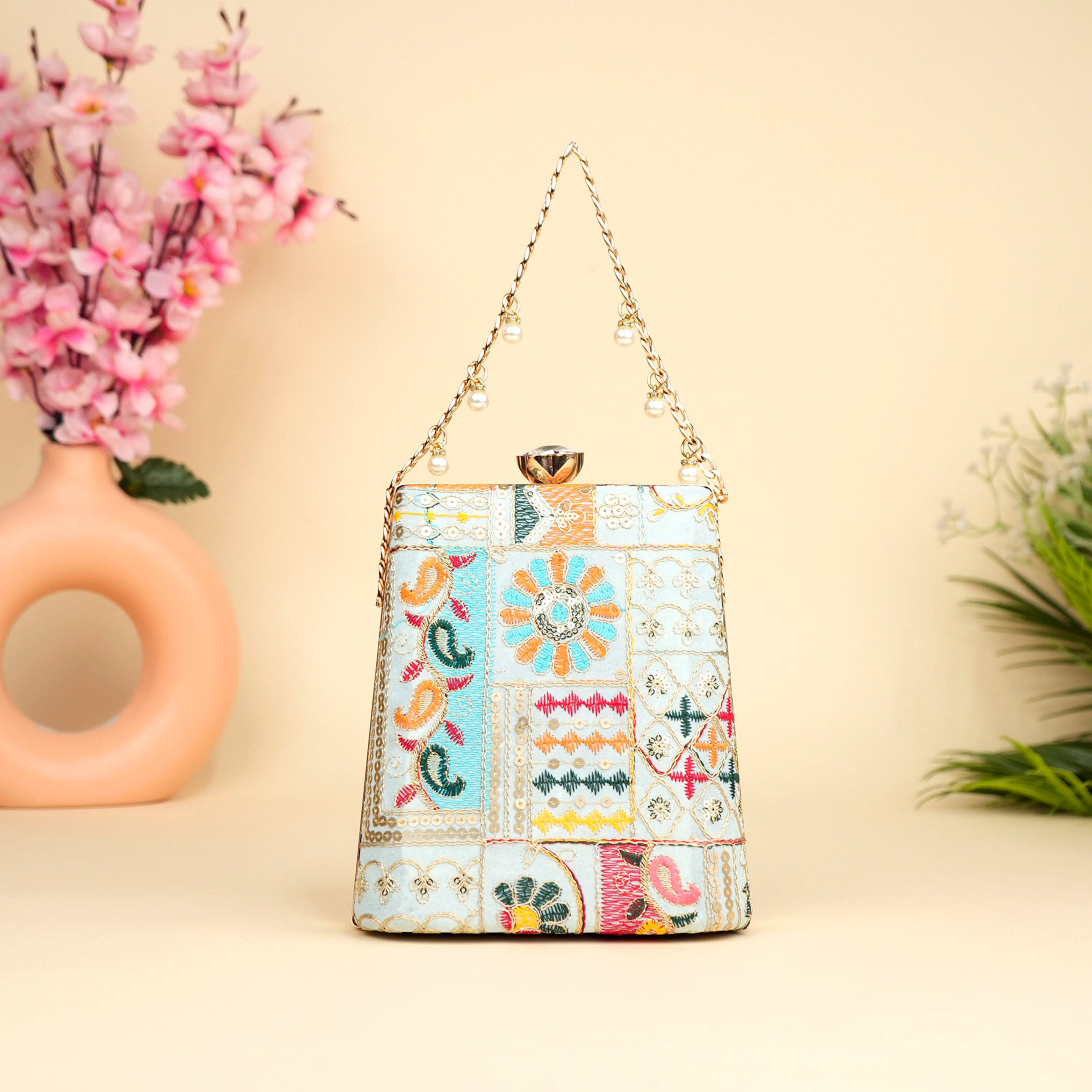 Heritage Mosaic Clutch