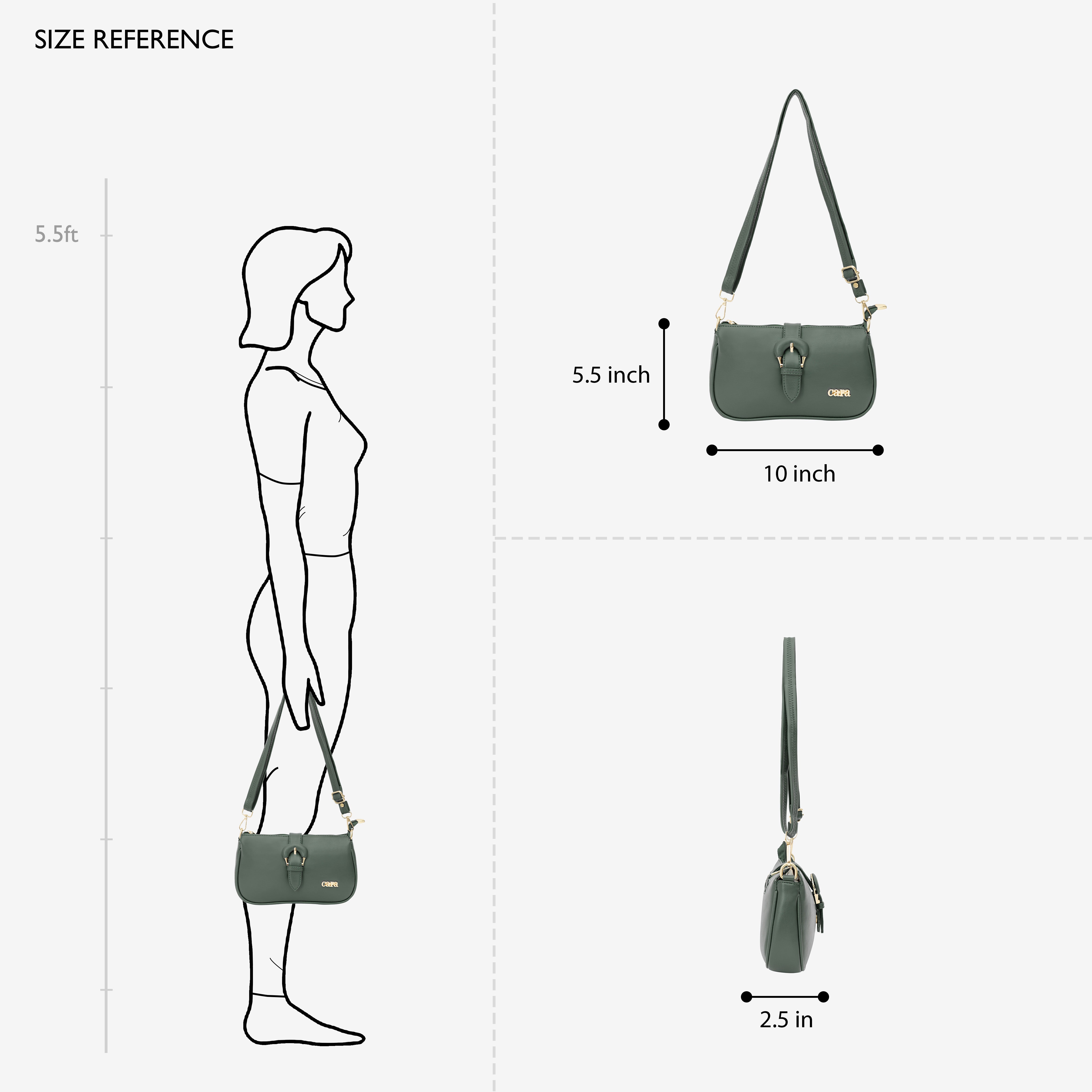 Green Pleasant Sling | Cara