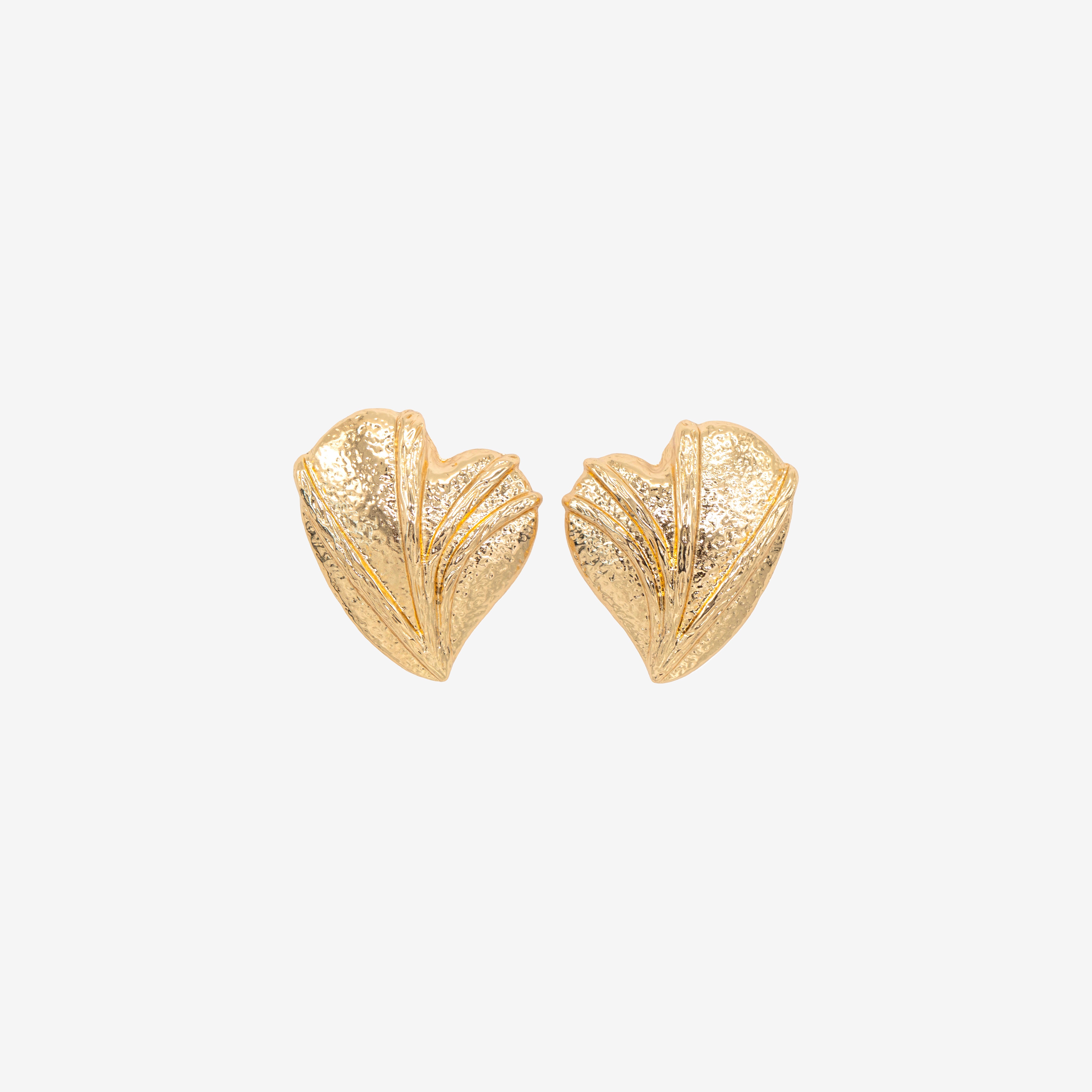 Velour Heart Earrings