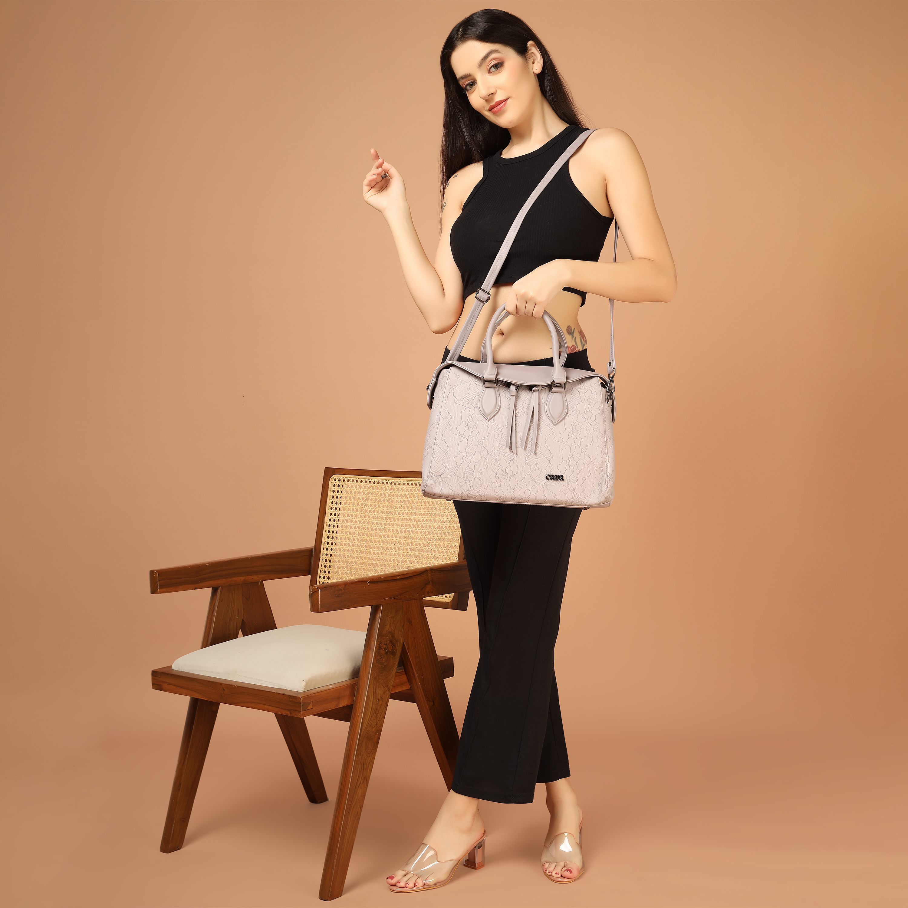 Lavender Carry Crazily handbag | cara
