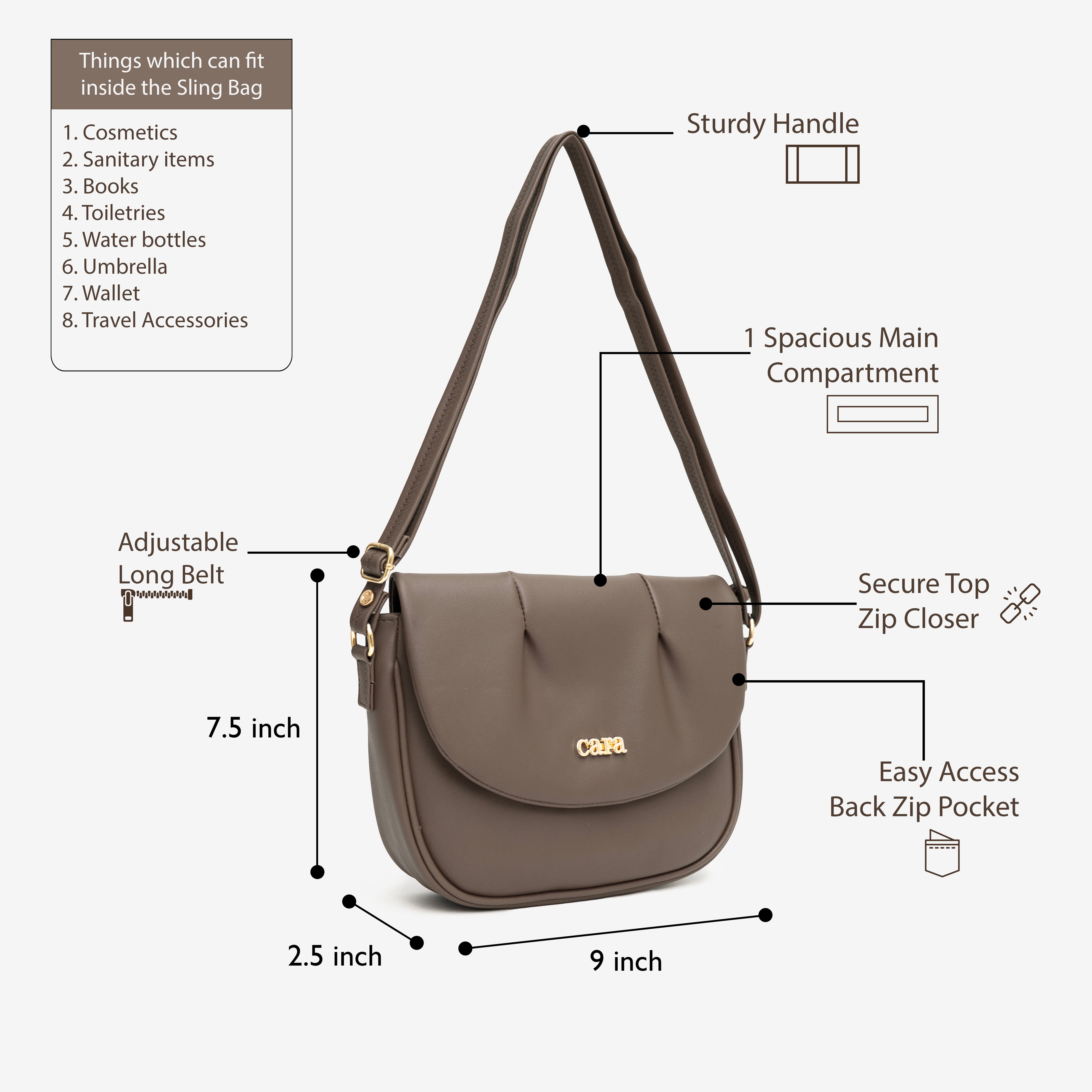 Crescent Moon SLINGBAG | Cara