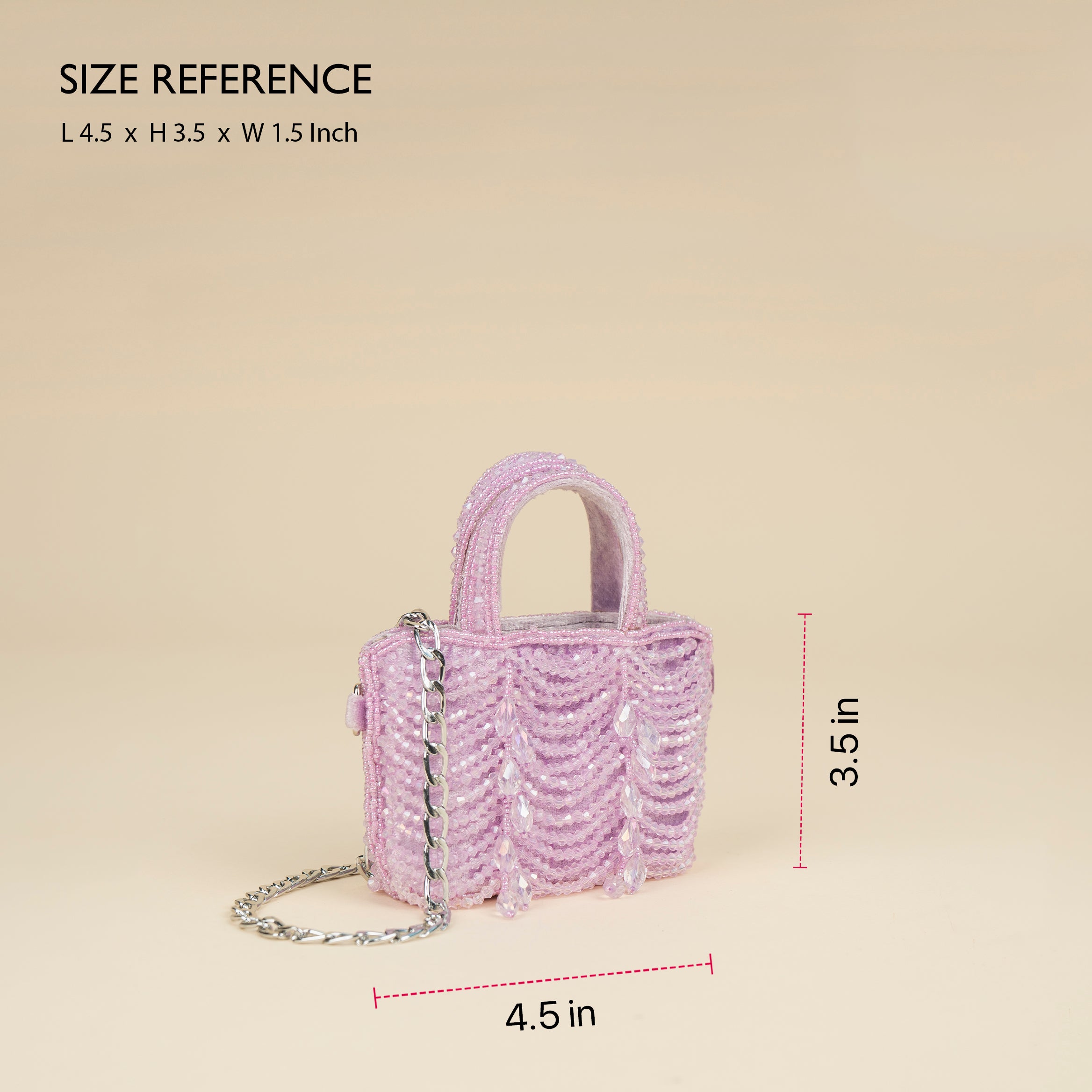 Satin Pearl Luxe Clutch (Mini Bag)