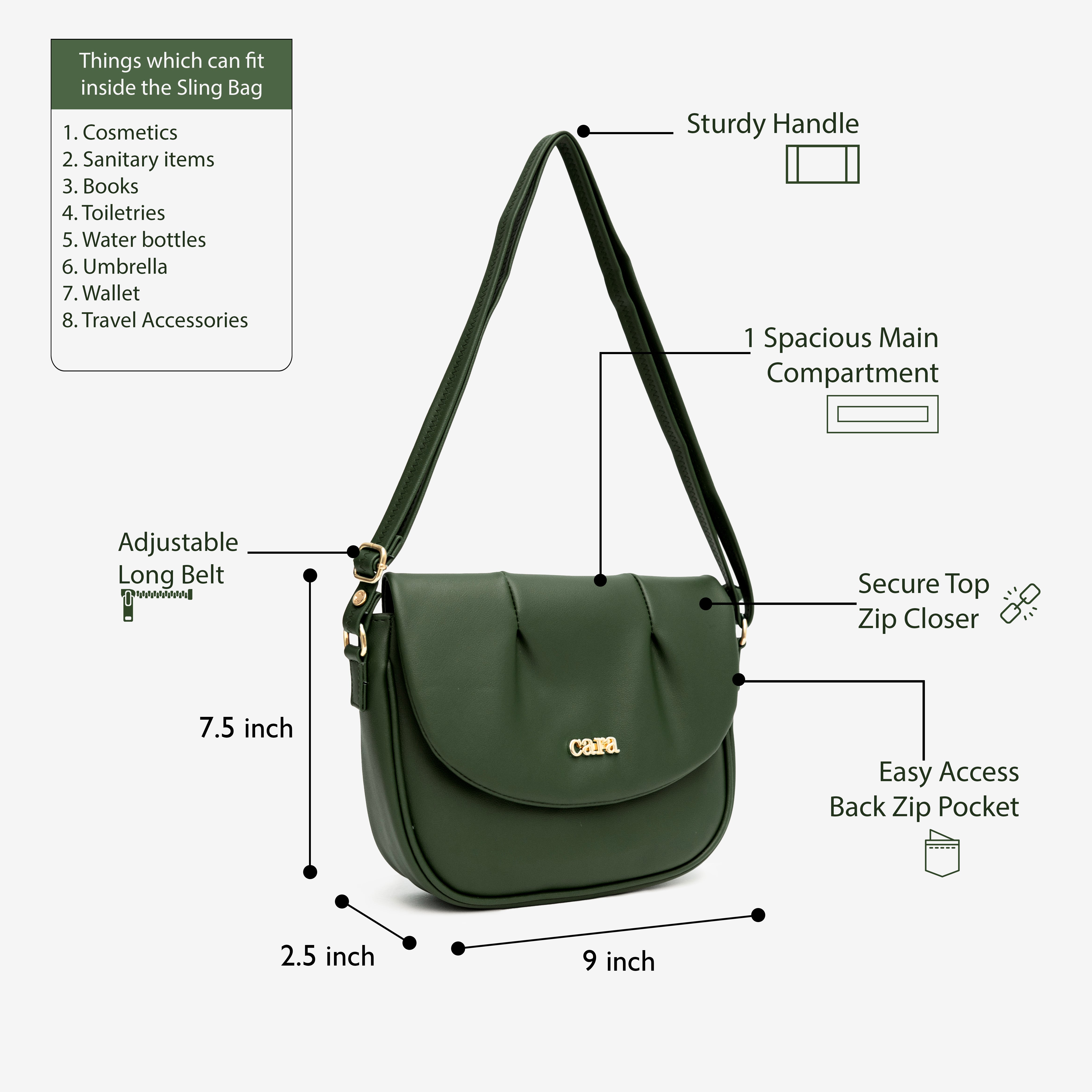 Crescent Moon SLINGBAG | CARA