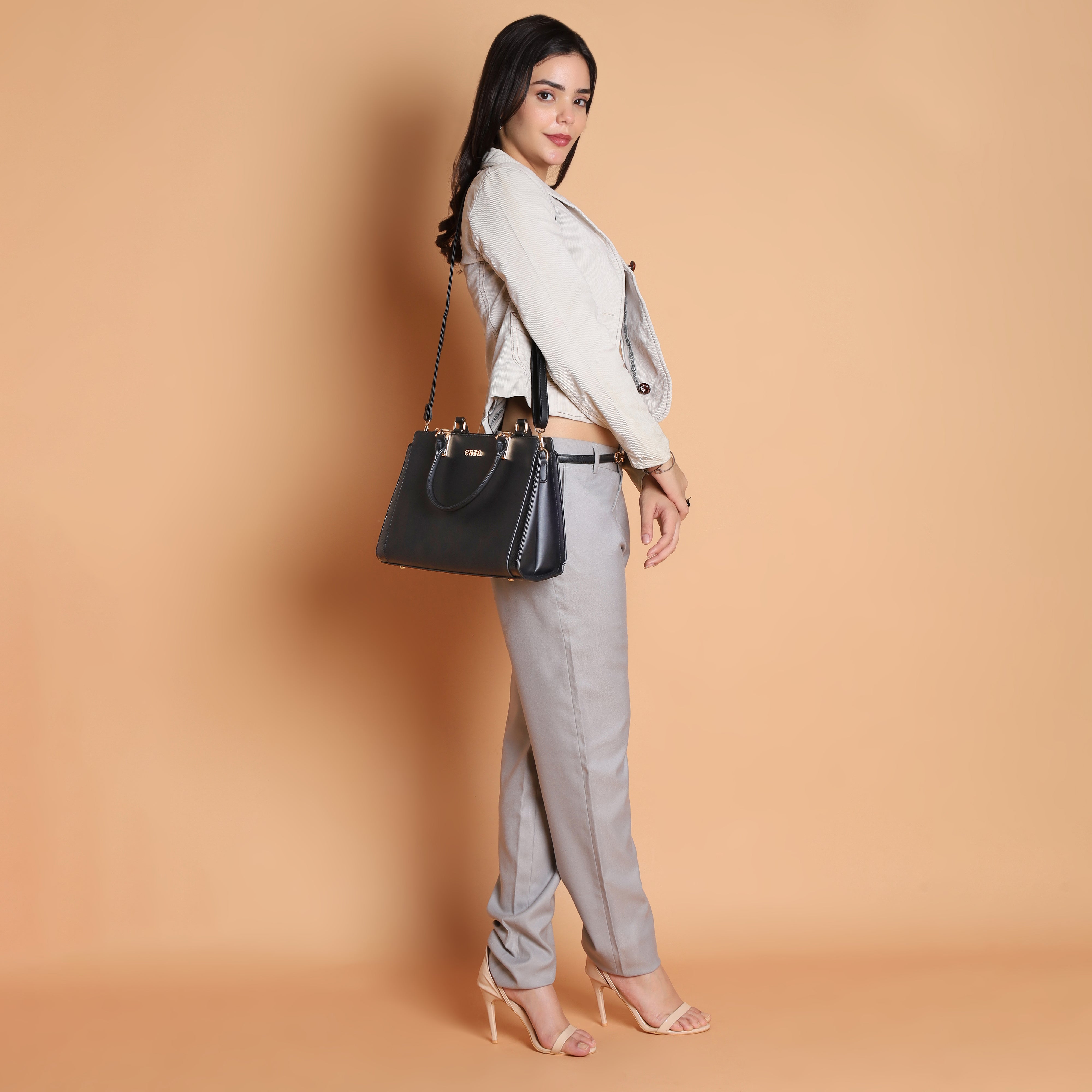Dazzling Black Handbag | CARA
