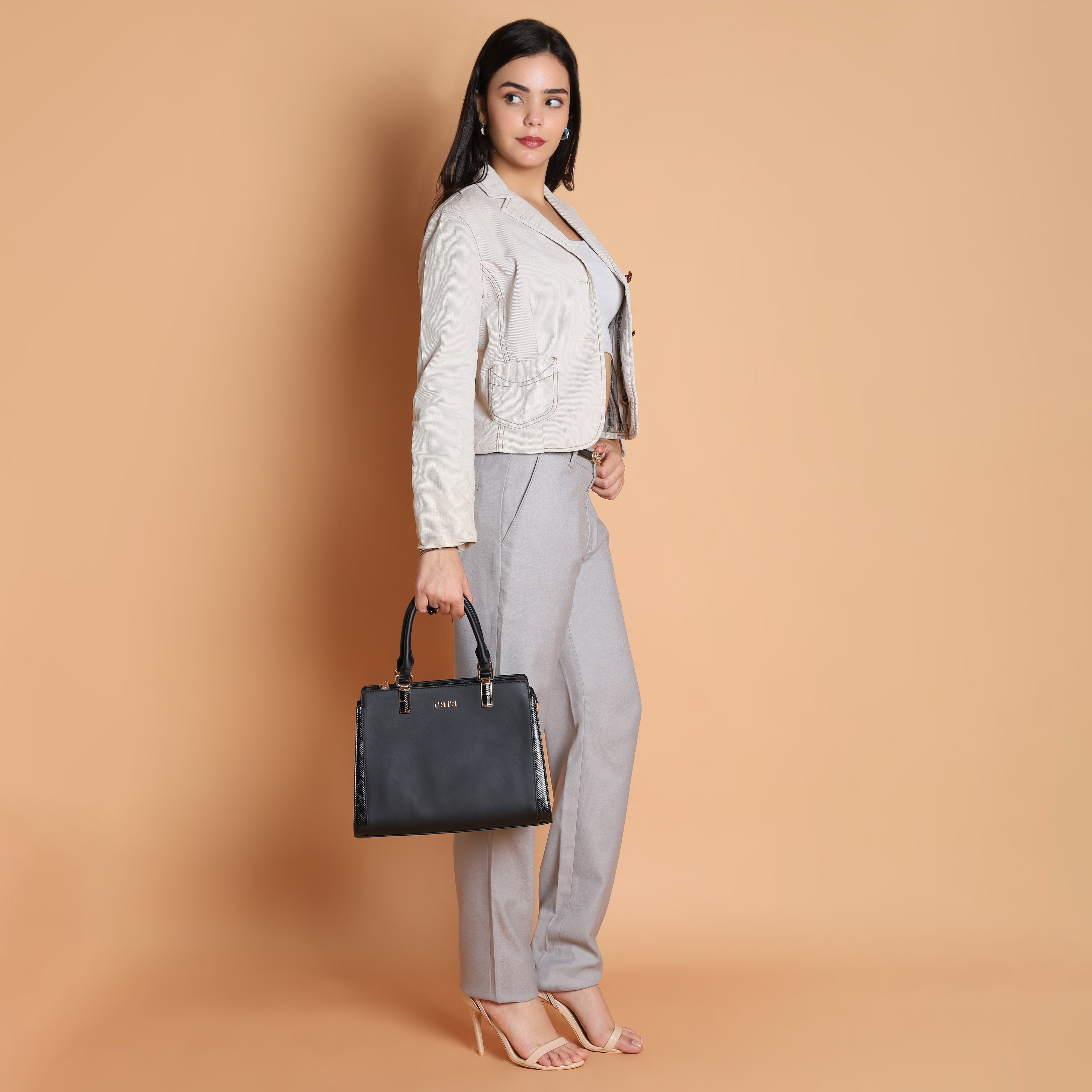 Dazzling Black Handbag | CARA