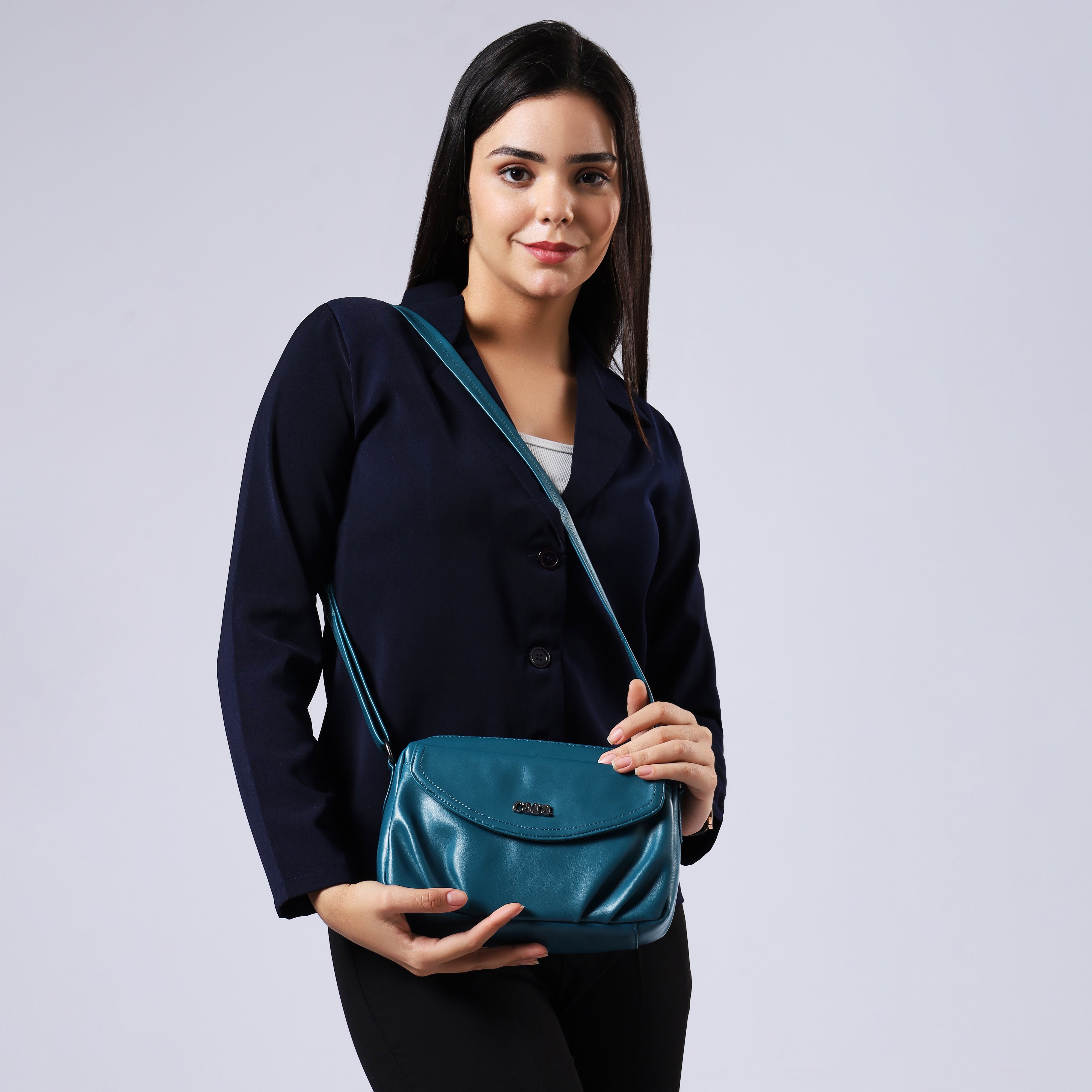 Teal Blue Simplify Sling | Cara