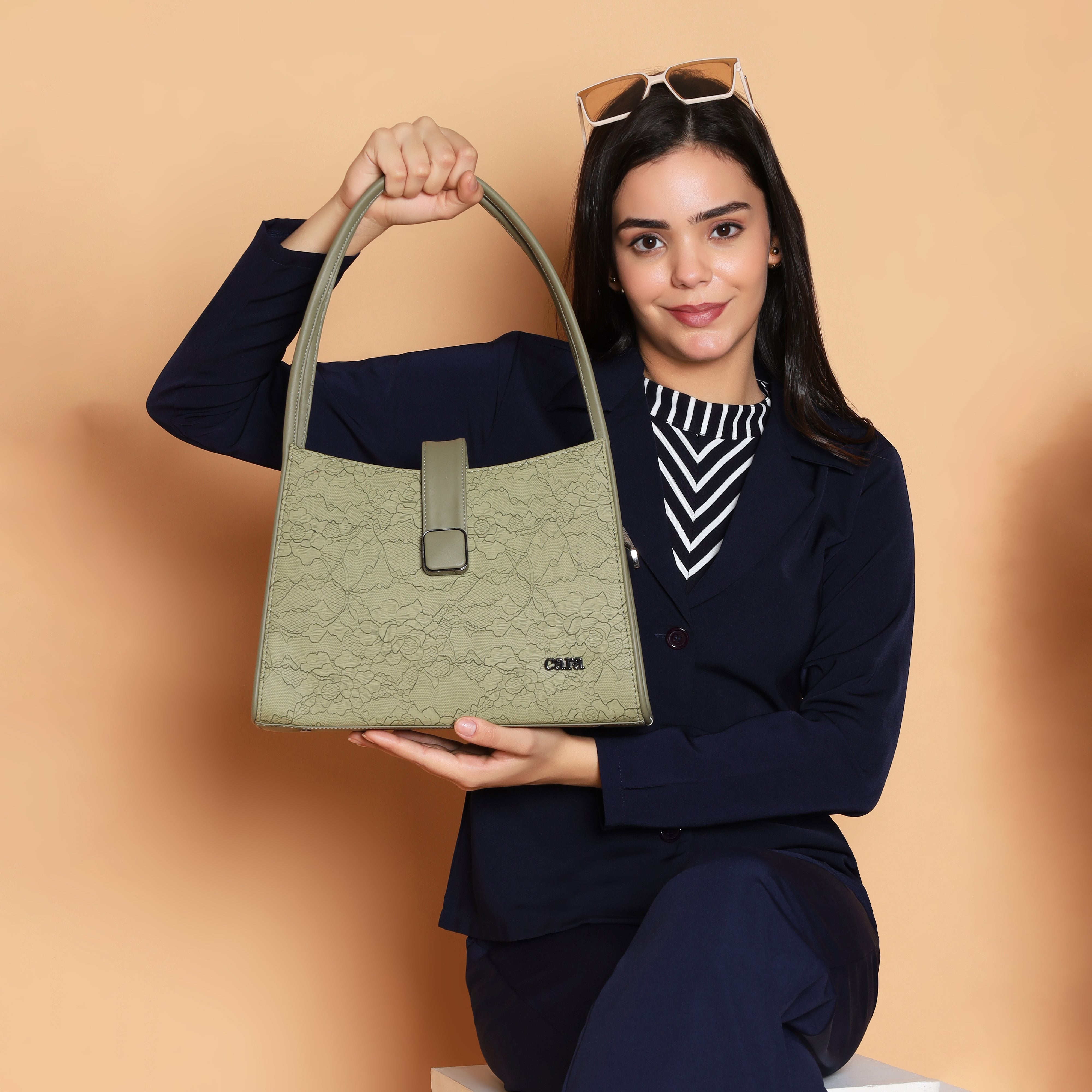 Olive Green Tote-ally Yours | Cara