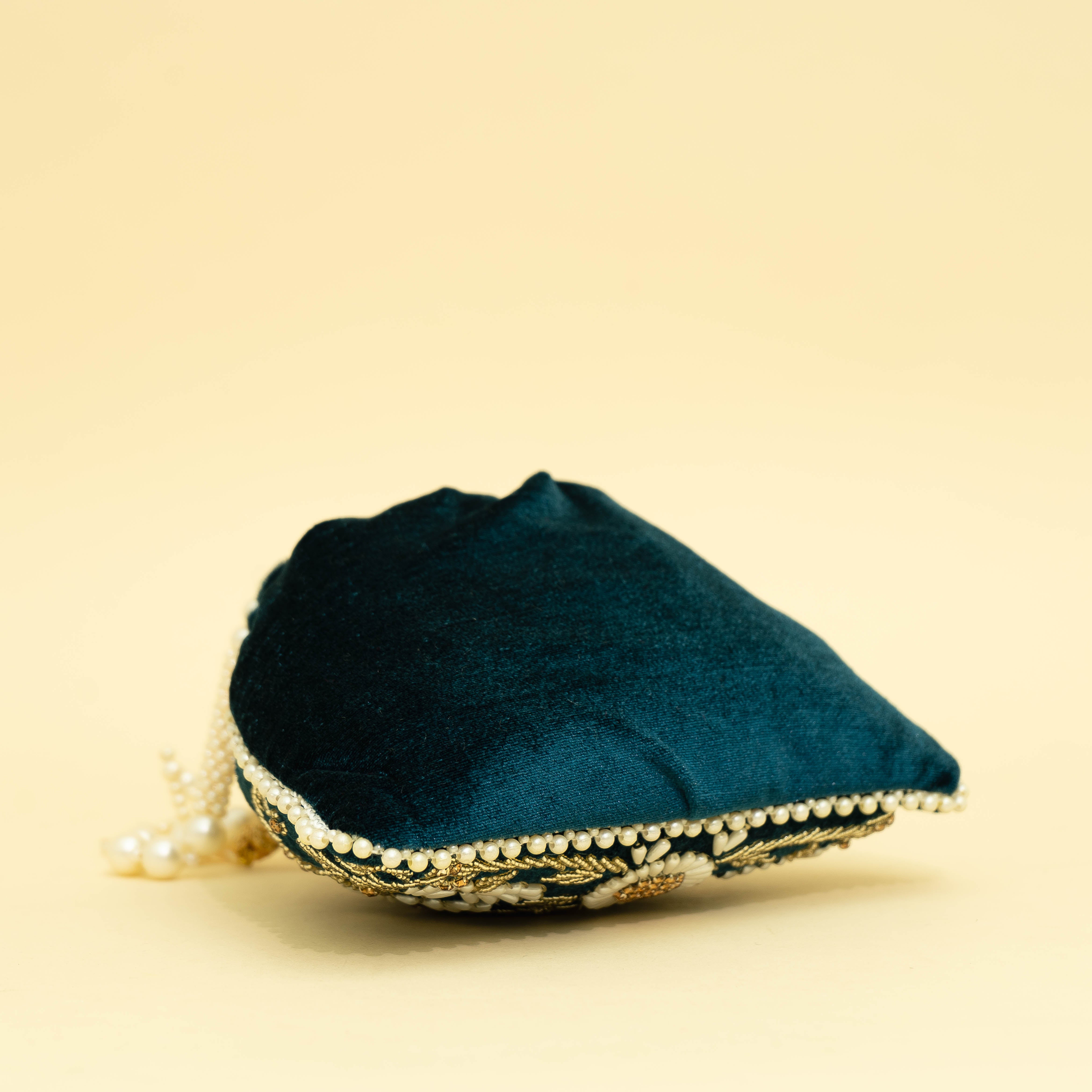 Teal blue Twist of Tradition | Cara