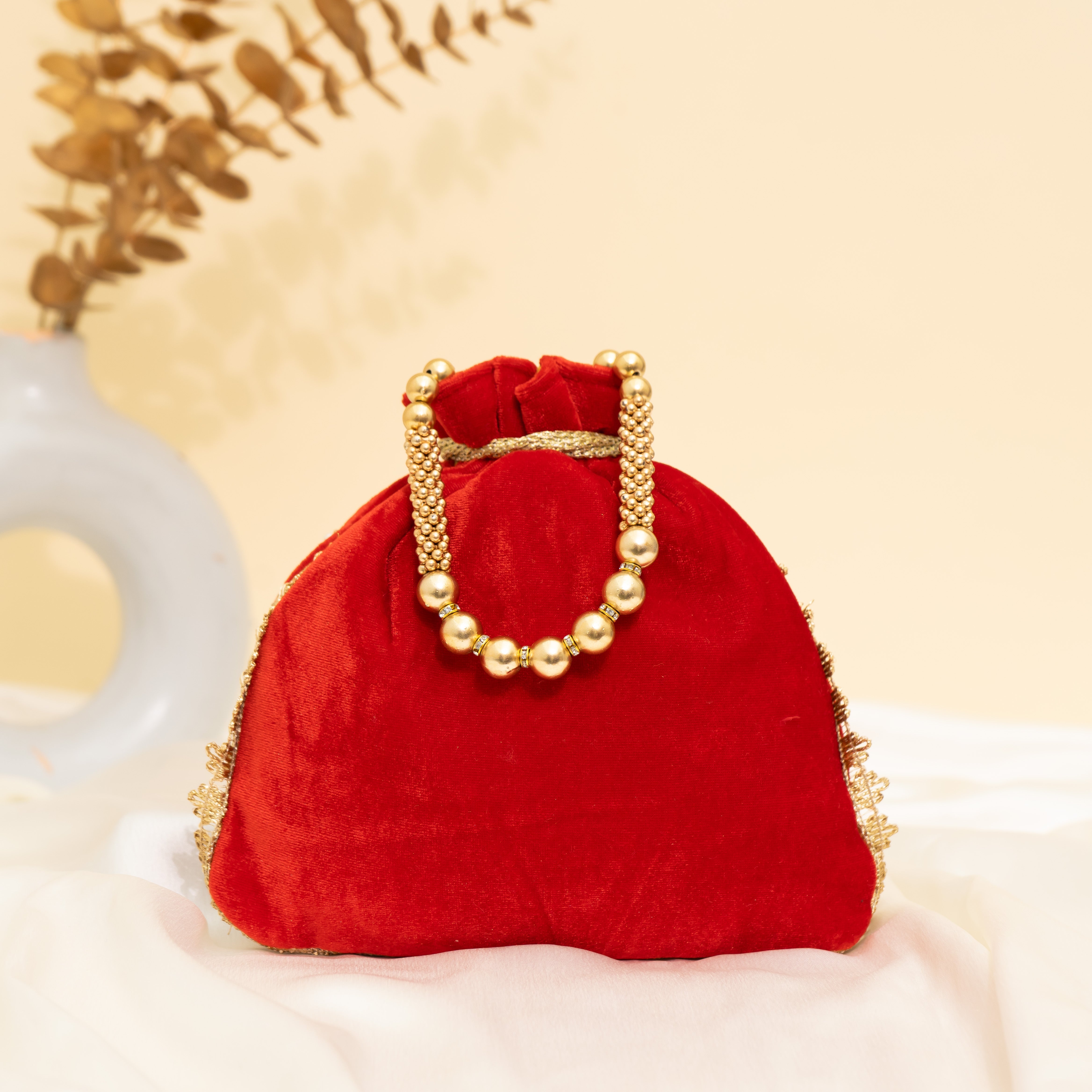 Peacock's Embrace Potli