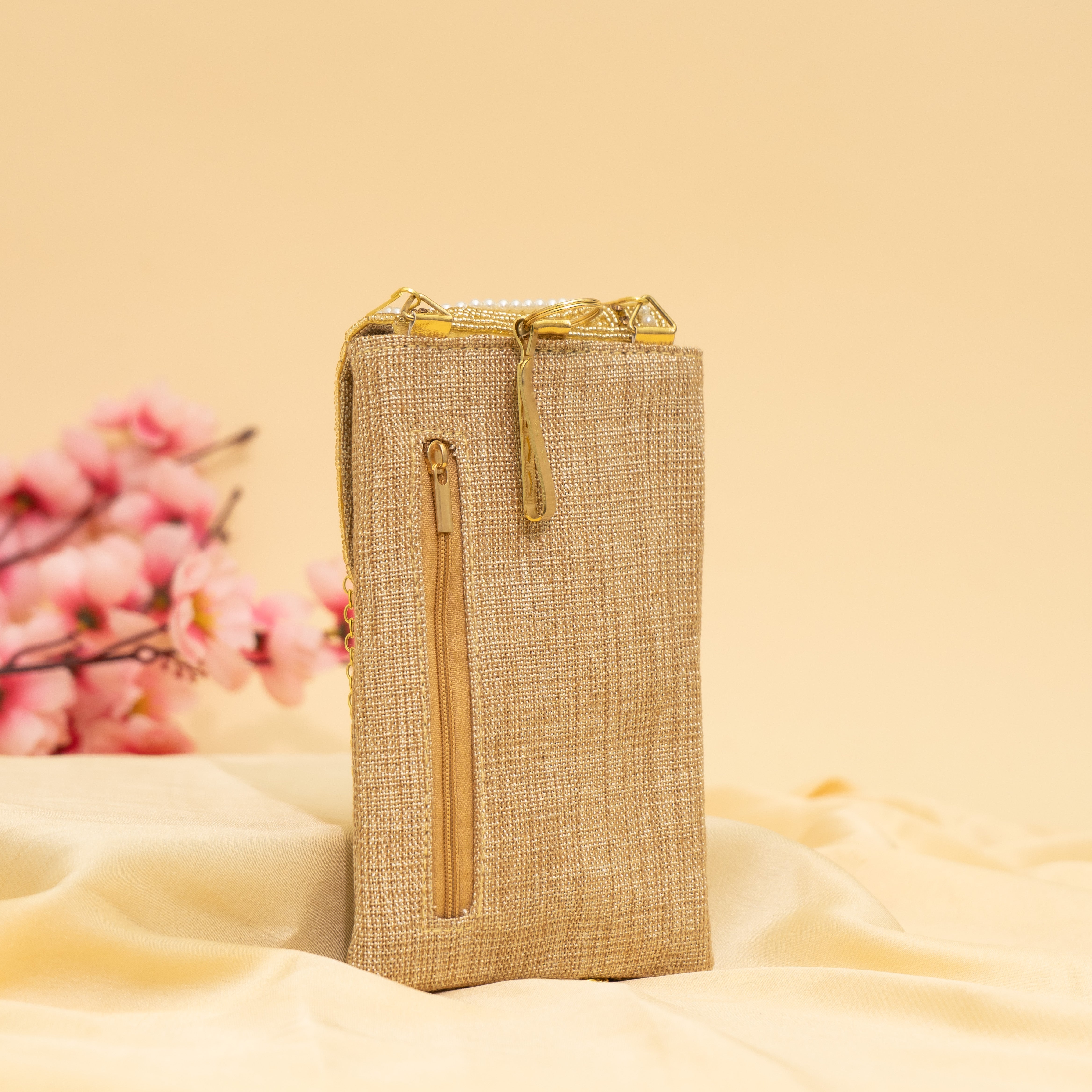 Gold Crystal Gem Mobile Sling