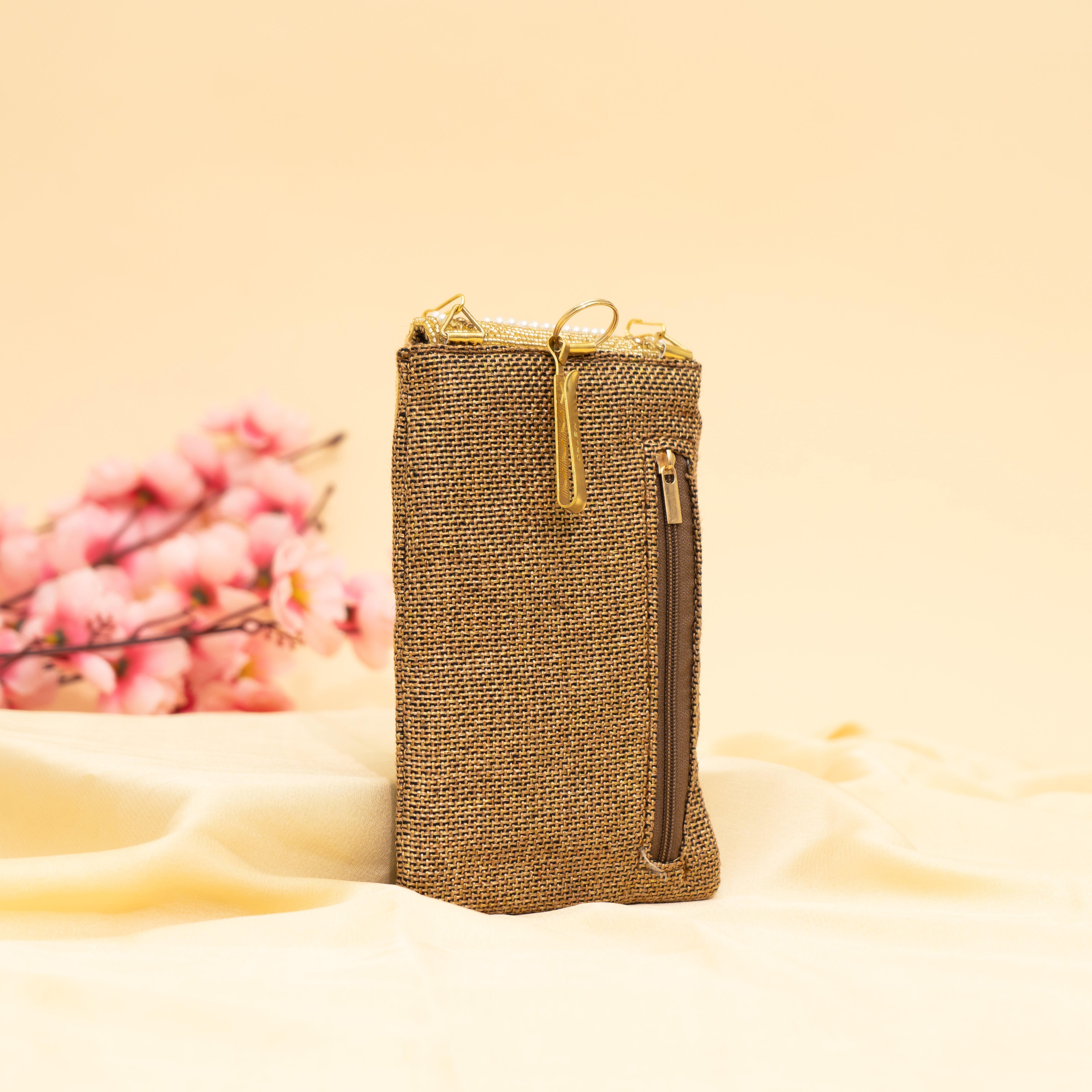 Brown Crystal Gem Mobile Sling