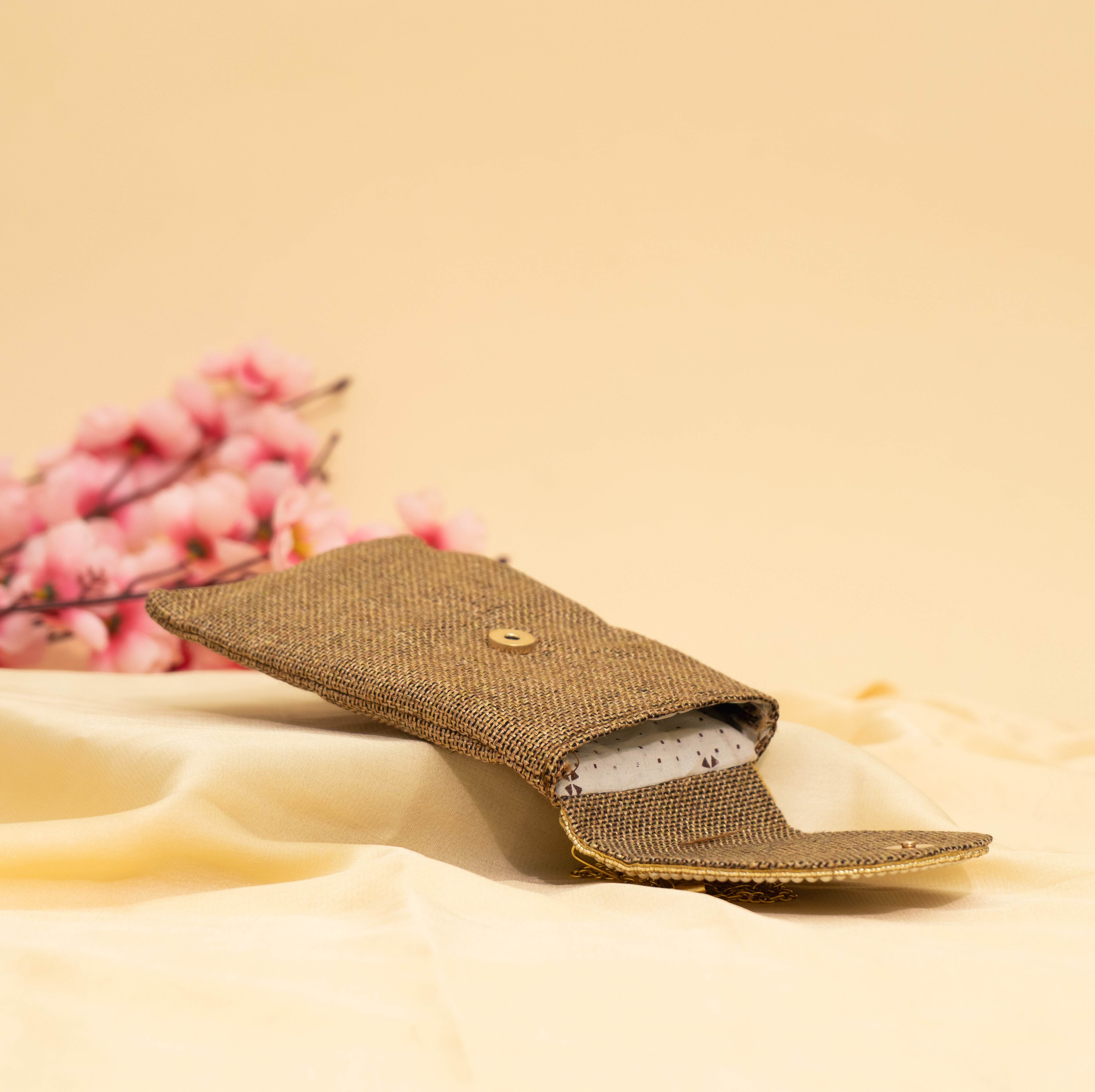 Brown Crystal Gem Mobile Sling