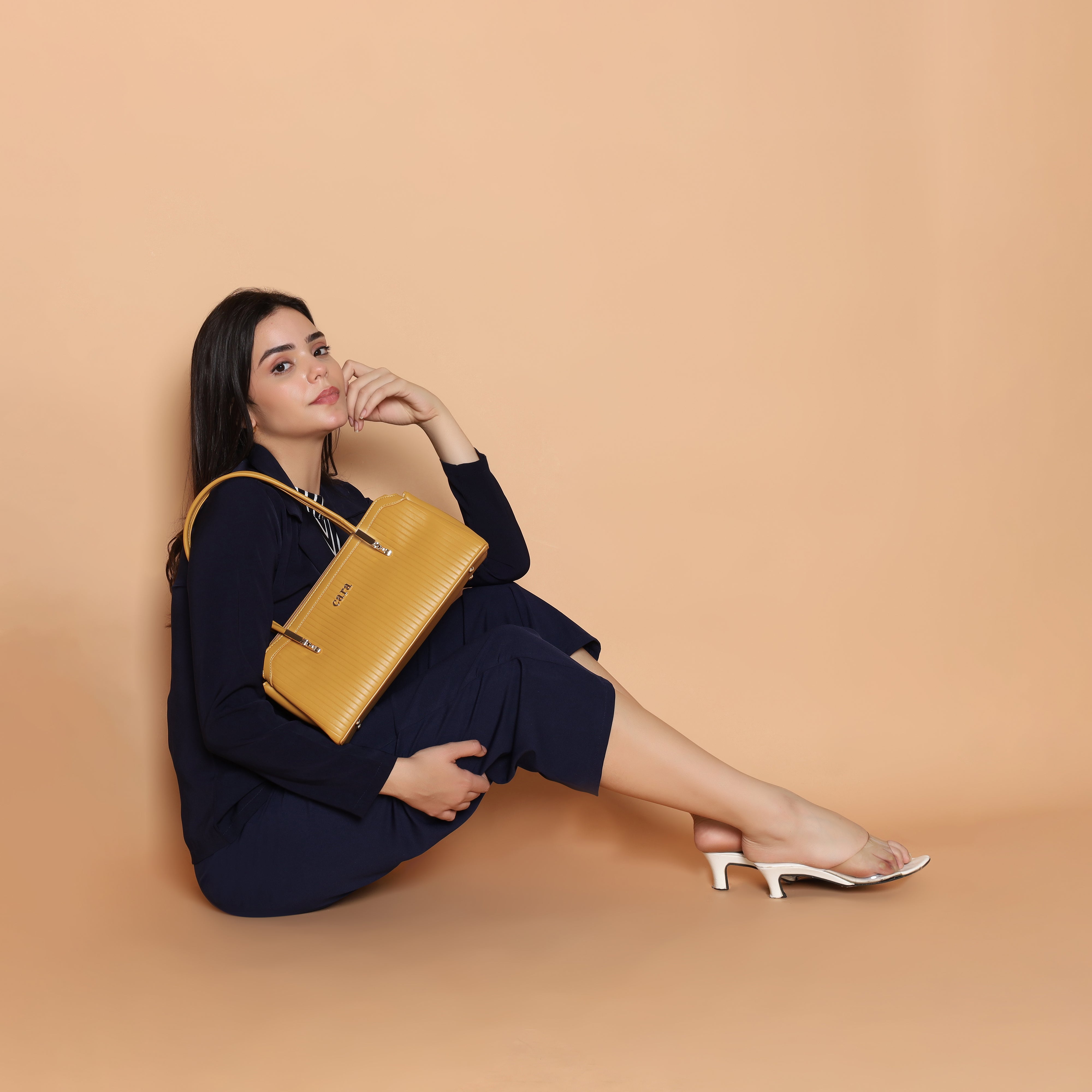 Exclusive Mustard Yellow Handbag | CARA