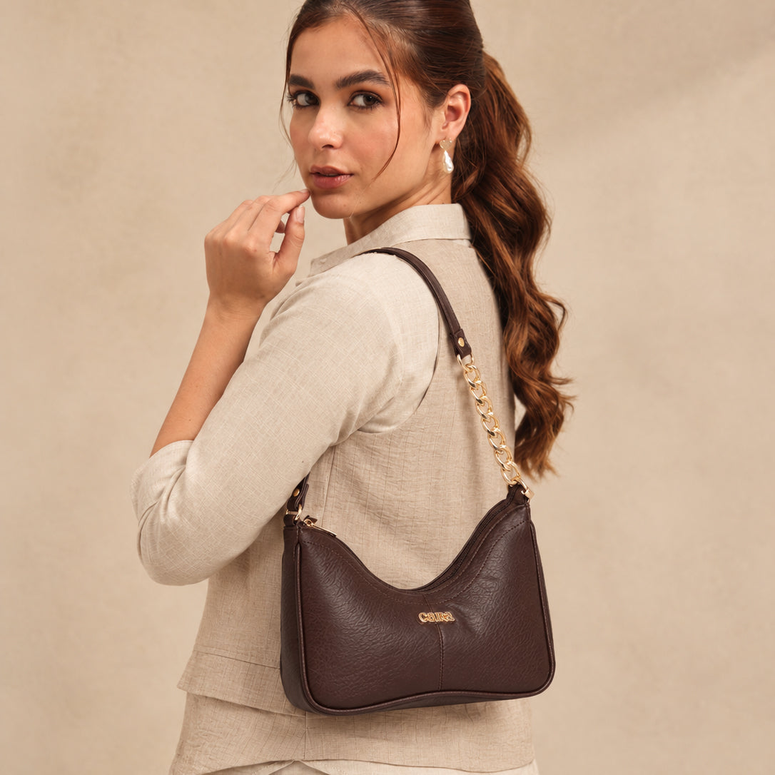 CARA Elara Chain Hobo Bag