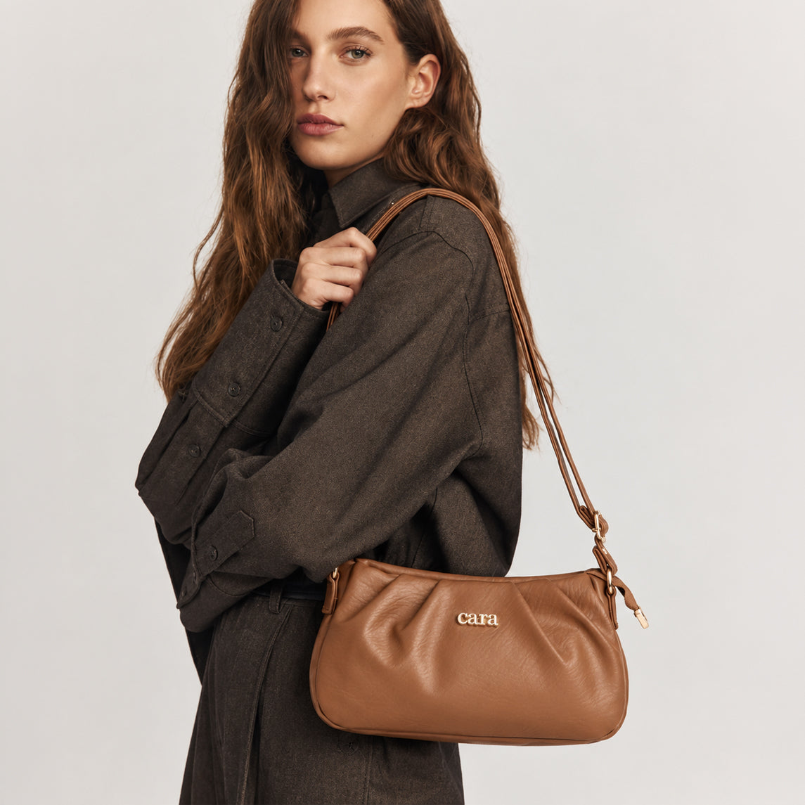 Maia Everyday Ruched Bag