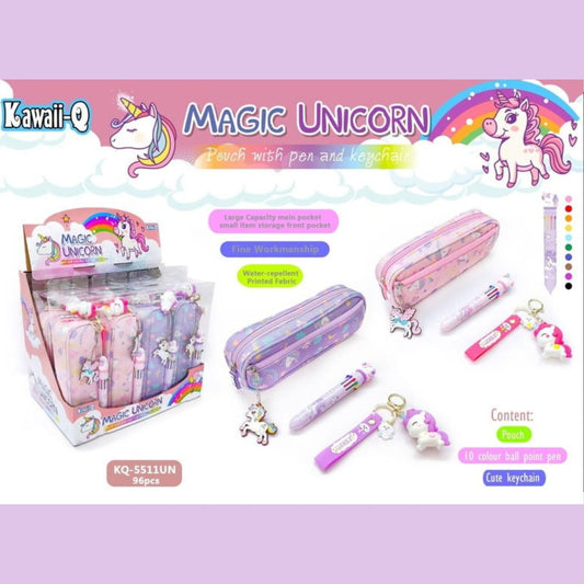 Unicorn Theme Pencil Case