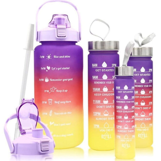 Gradient Colour Sport Water Bottle - Purple