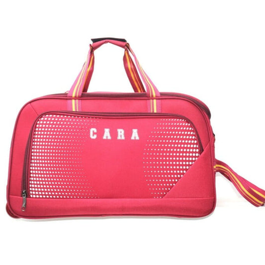 Cara's Printed Duffle Bag For Travel