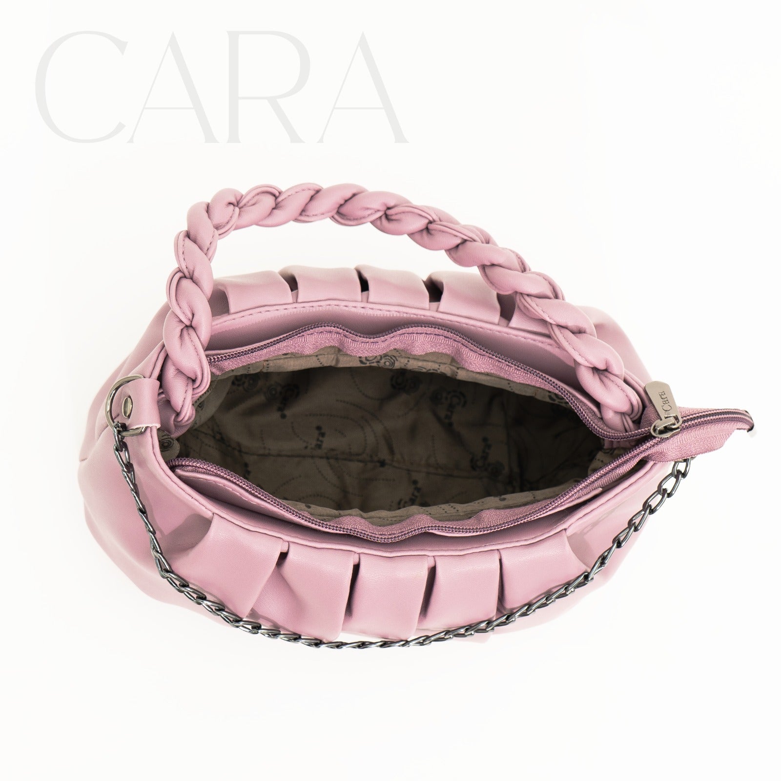 Braided Pleat slingbag | cara