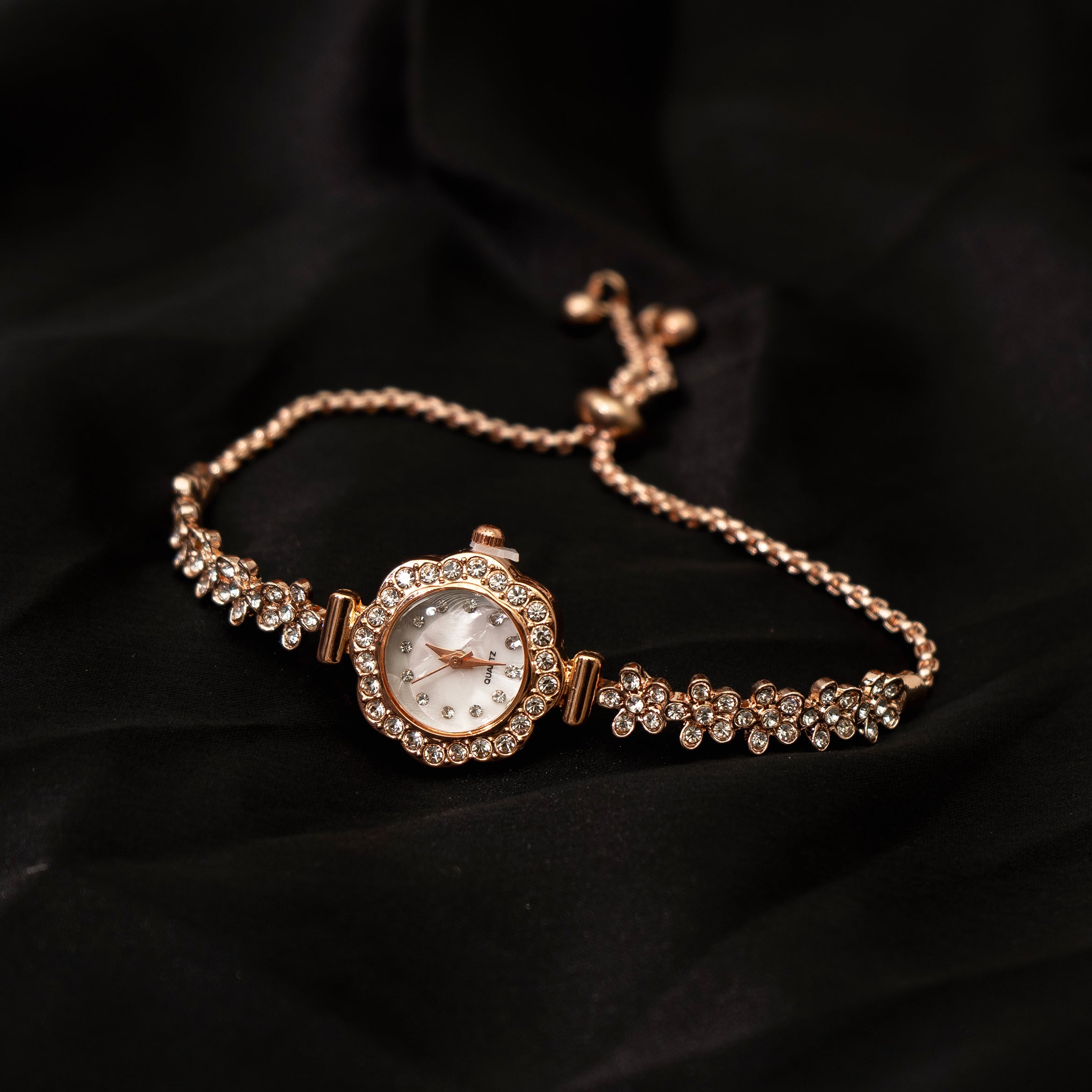 Crystal Circle Watch