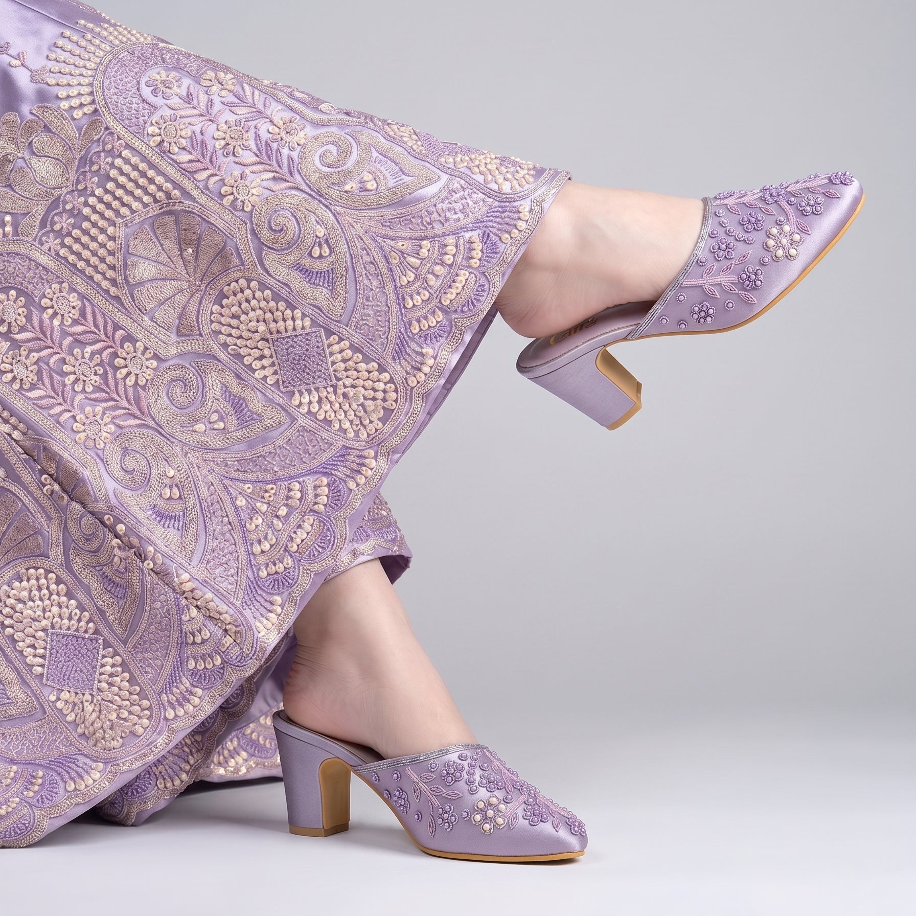 EaseFit Beaded Mules