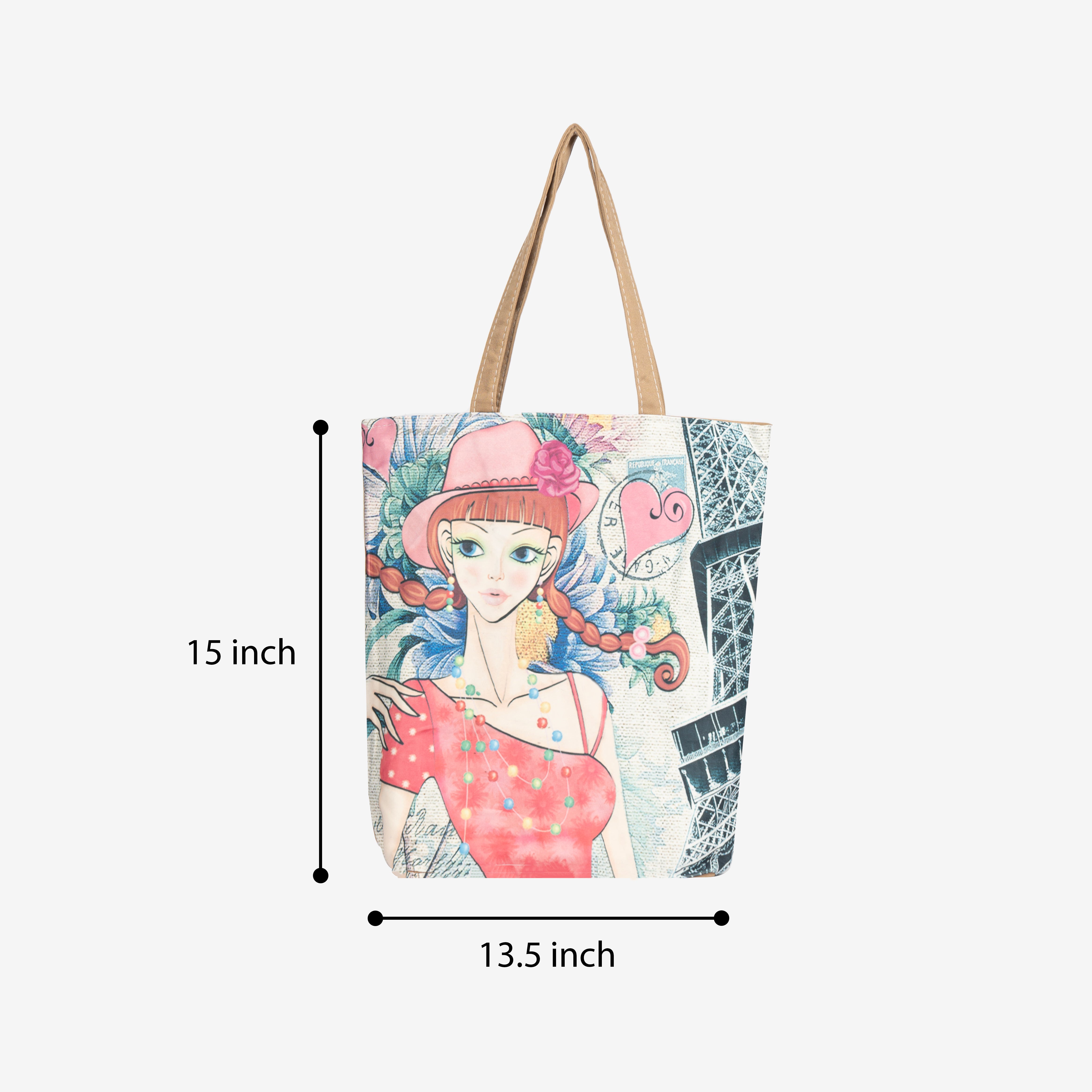 Style Story Canvas Handbag