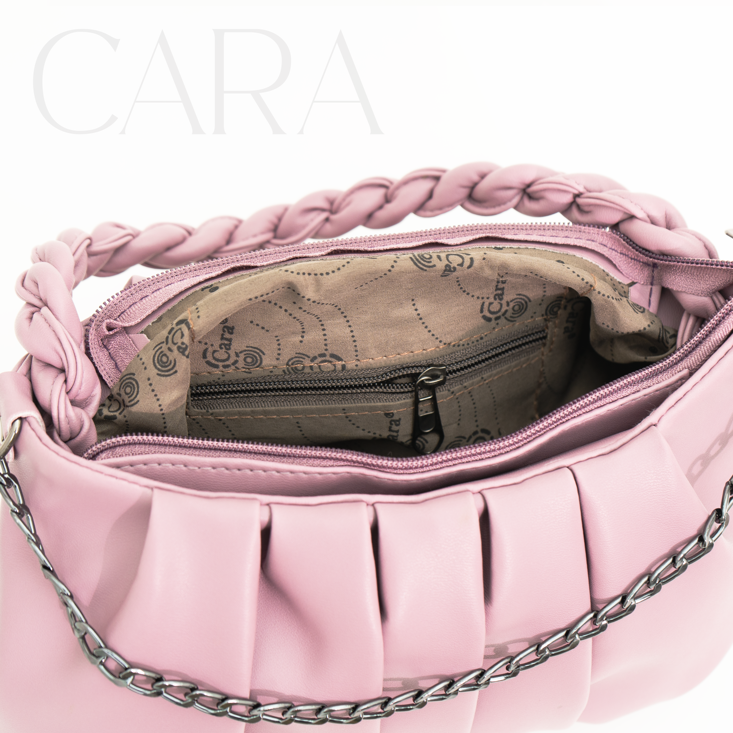 Braided Pleat slingbag | cara