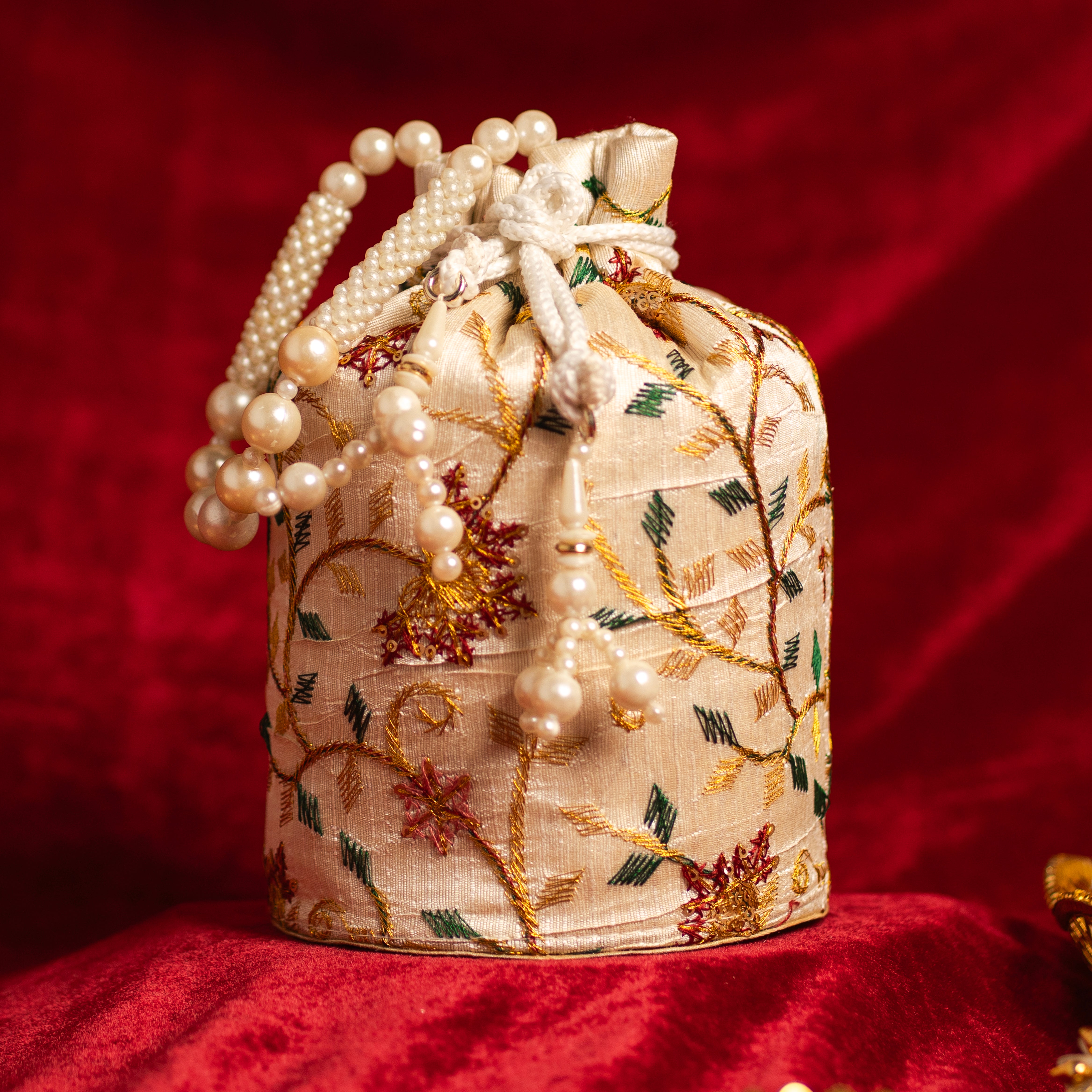 Classic Threadwork Potli