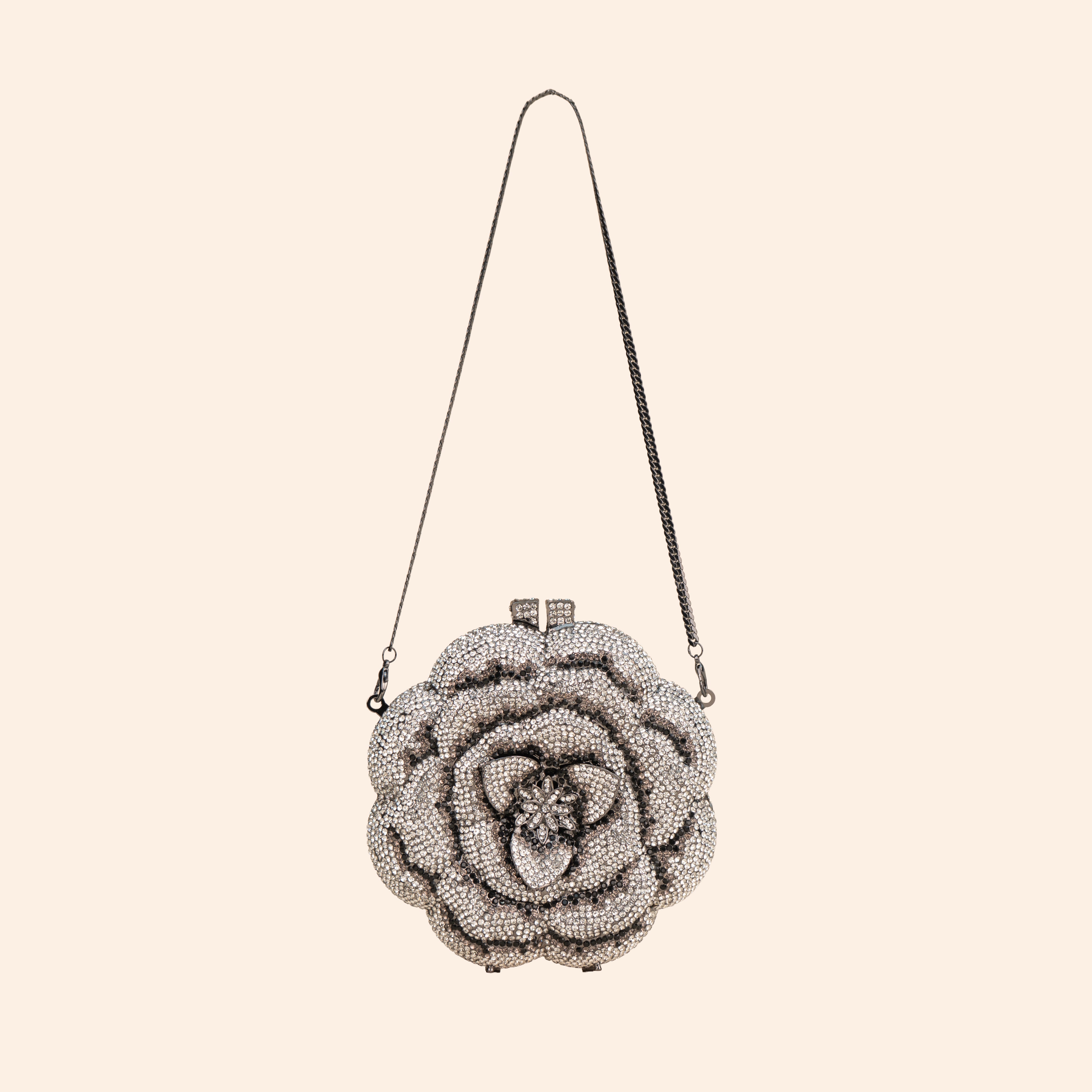 Crystal Rose Bling Clutch