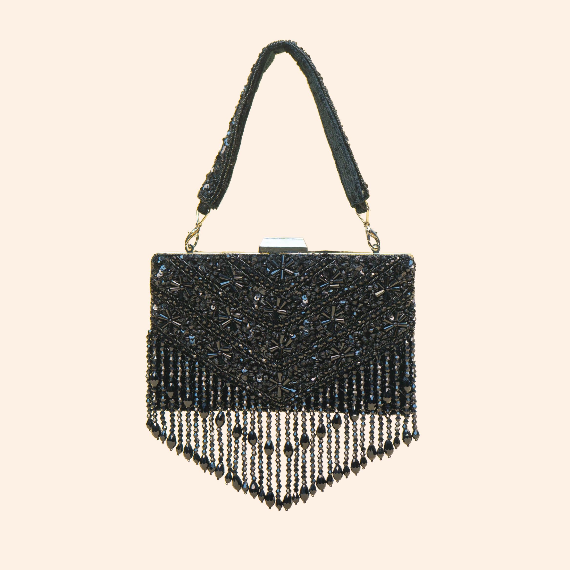 Timeless Pearl Gold Clutch