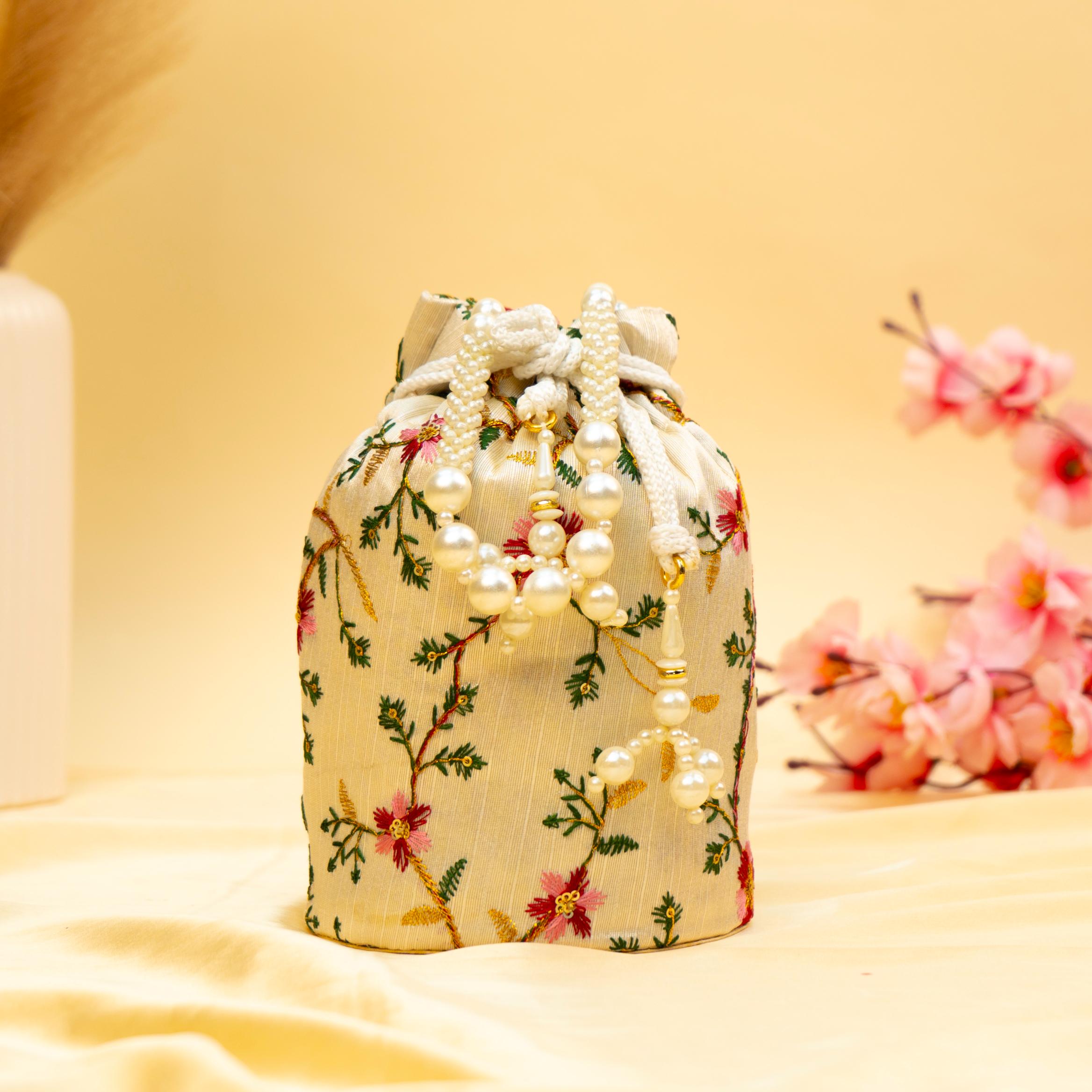 Classic Threadwork Potli