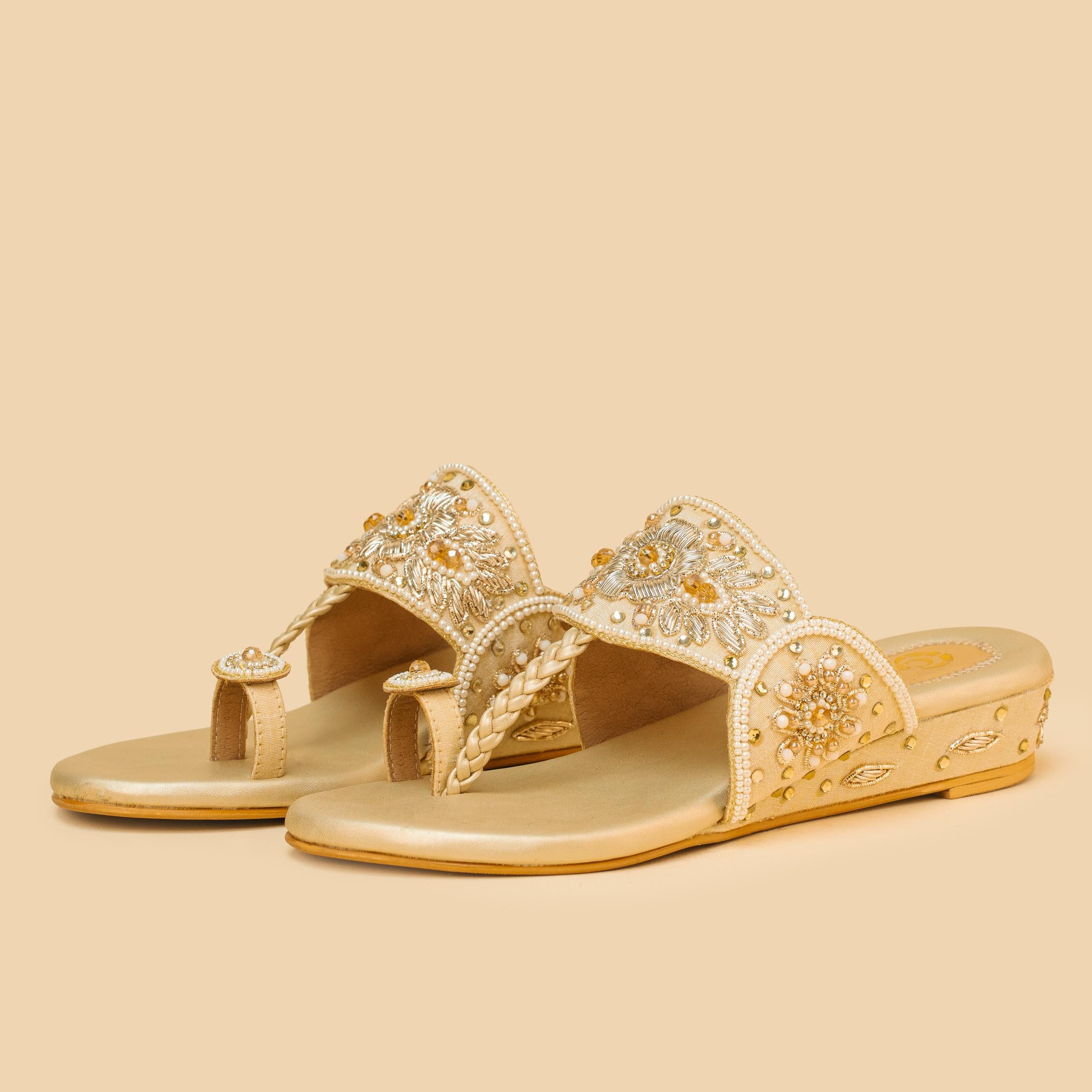 Phool Shimmer Flats