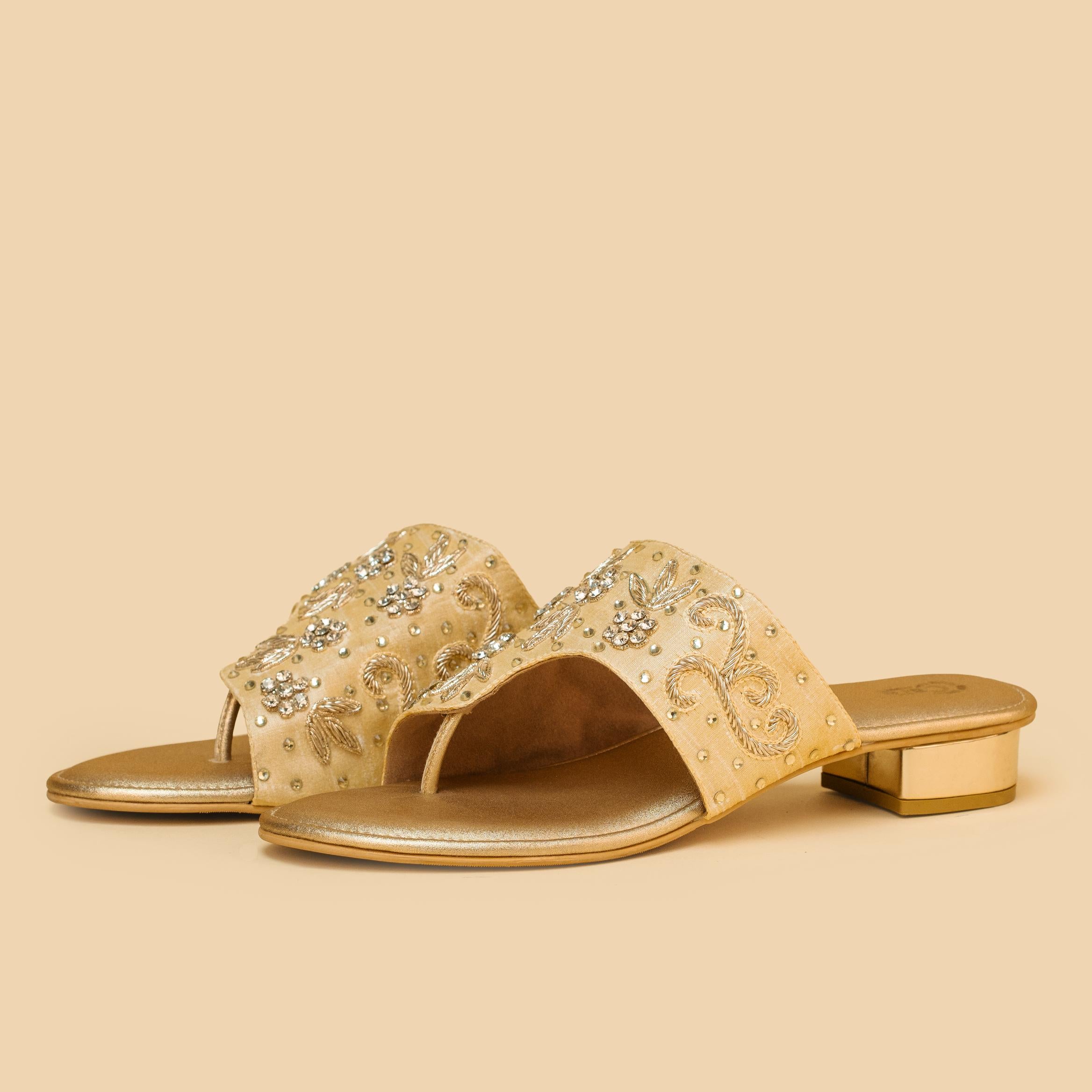 Crystal Drop Heels
