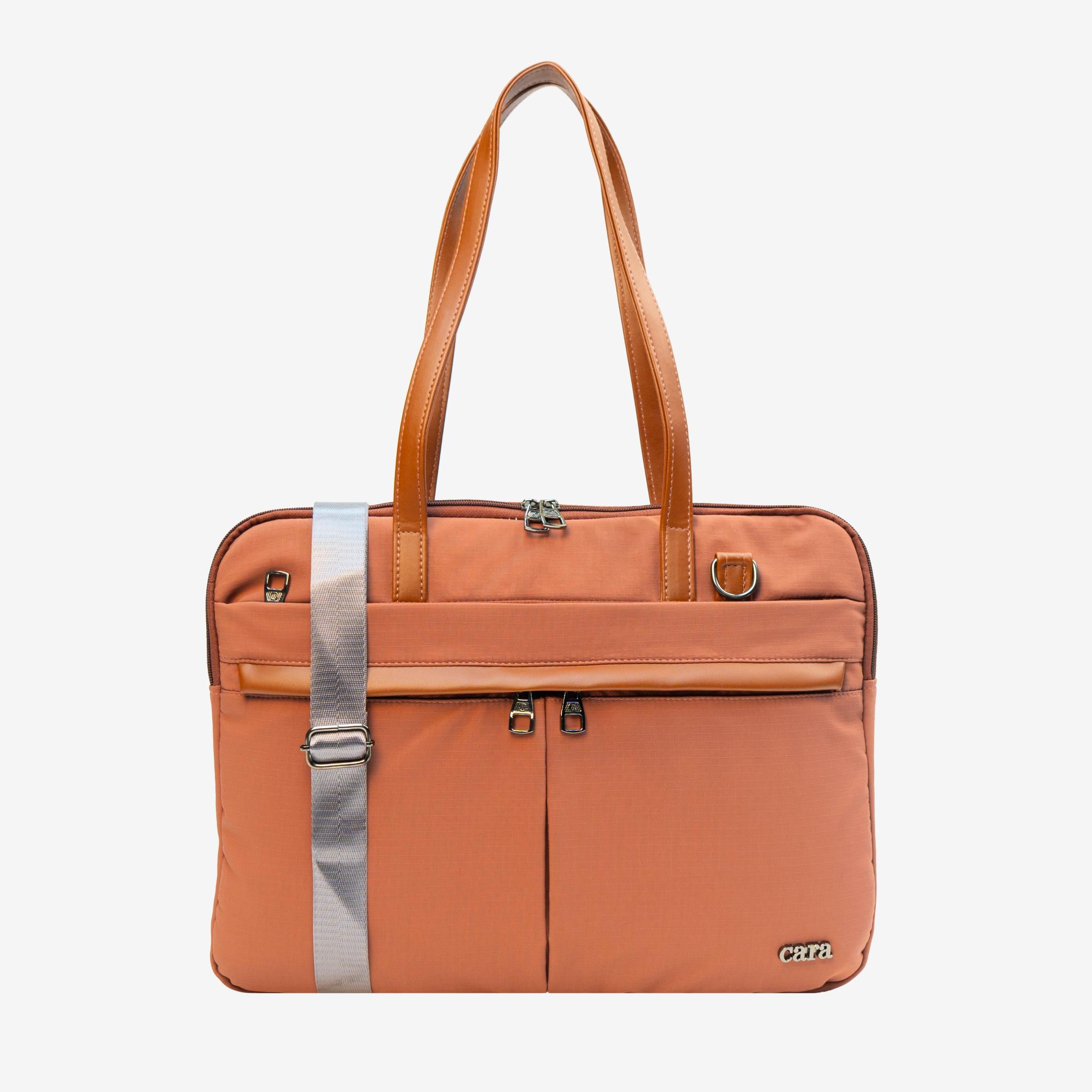 Tri Compartment Luxe Handbag