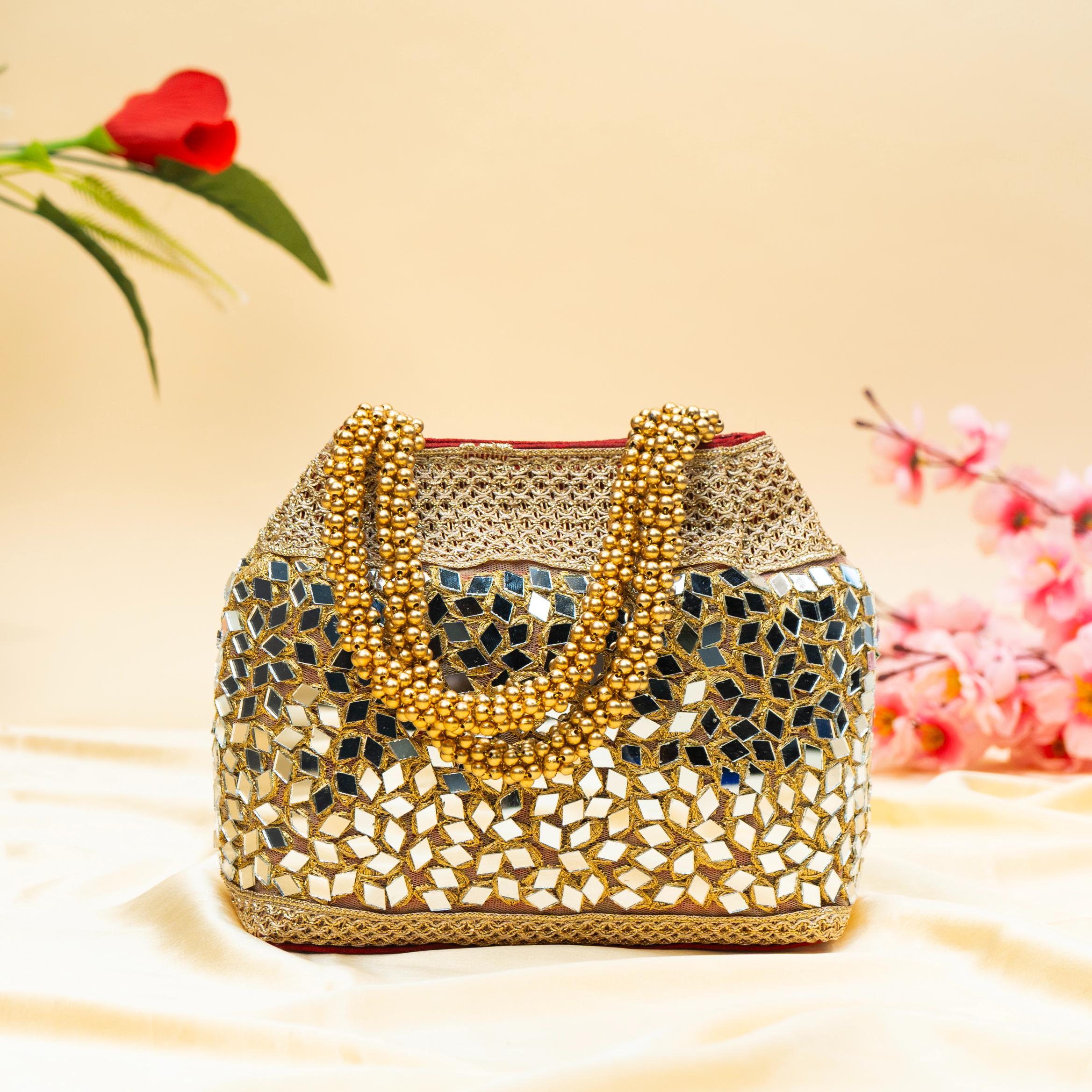 Twinkle Mirror Potli