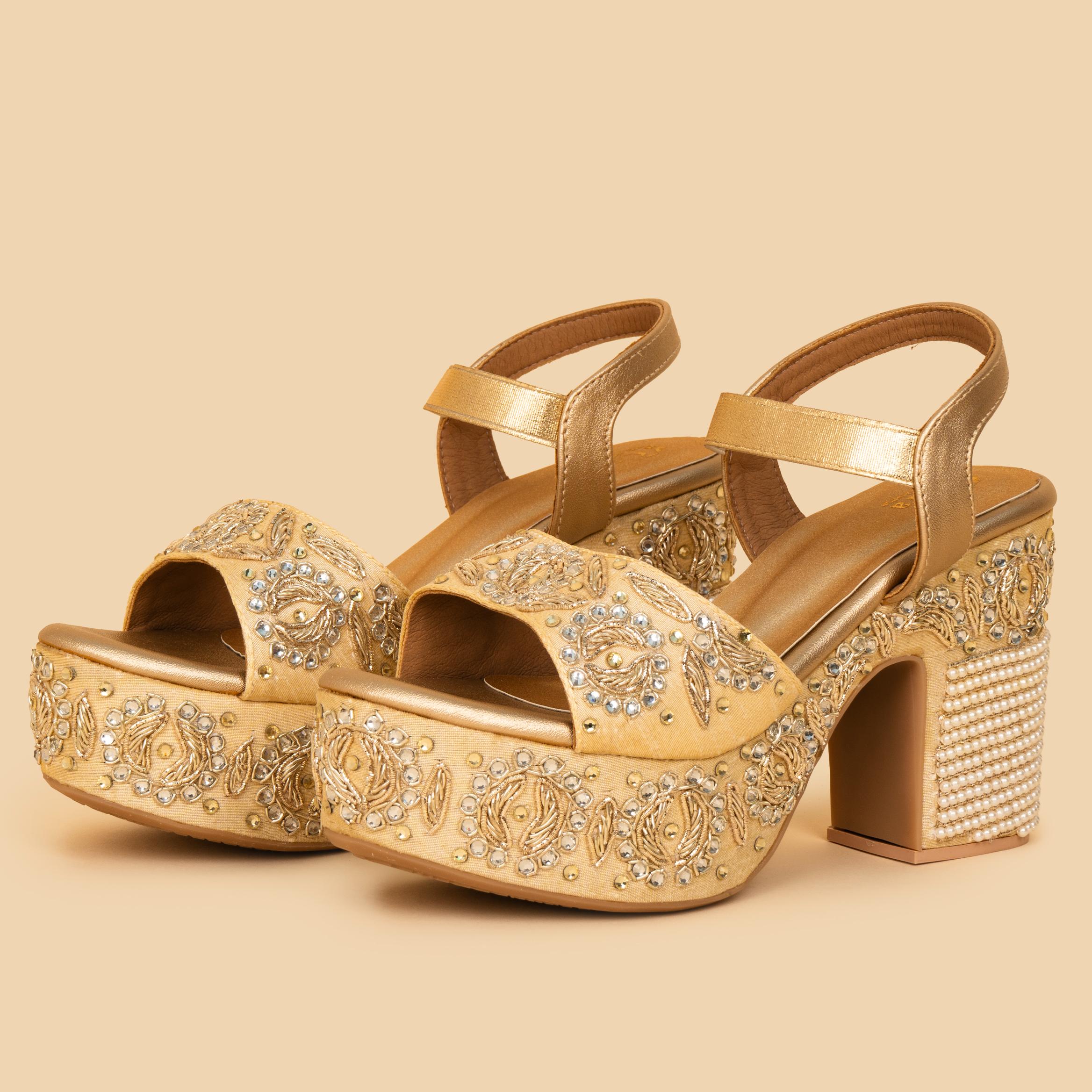 Bead Laden Heels