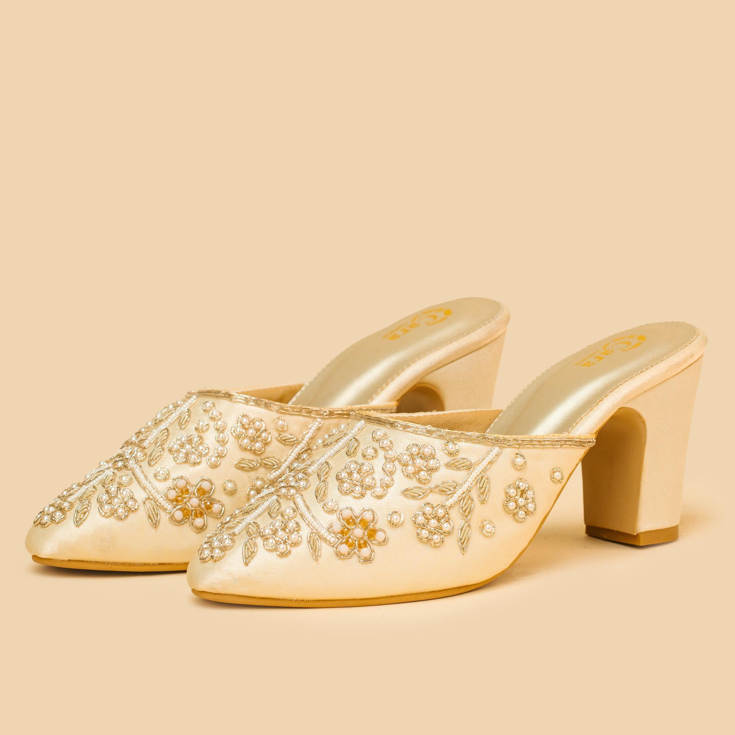 EaseFit Beaded Mules