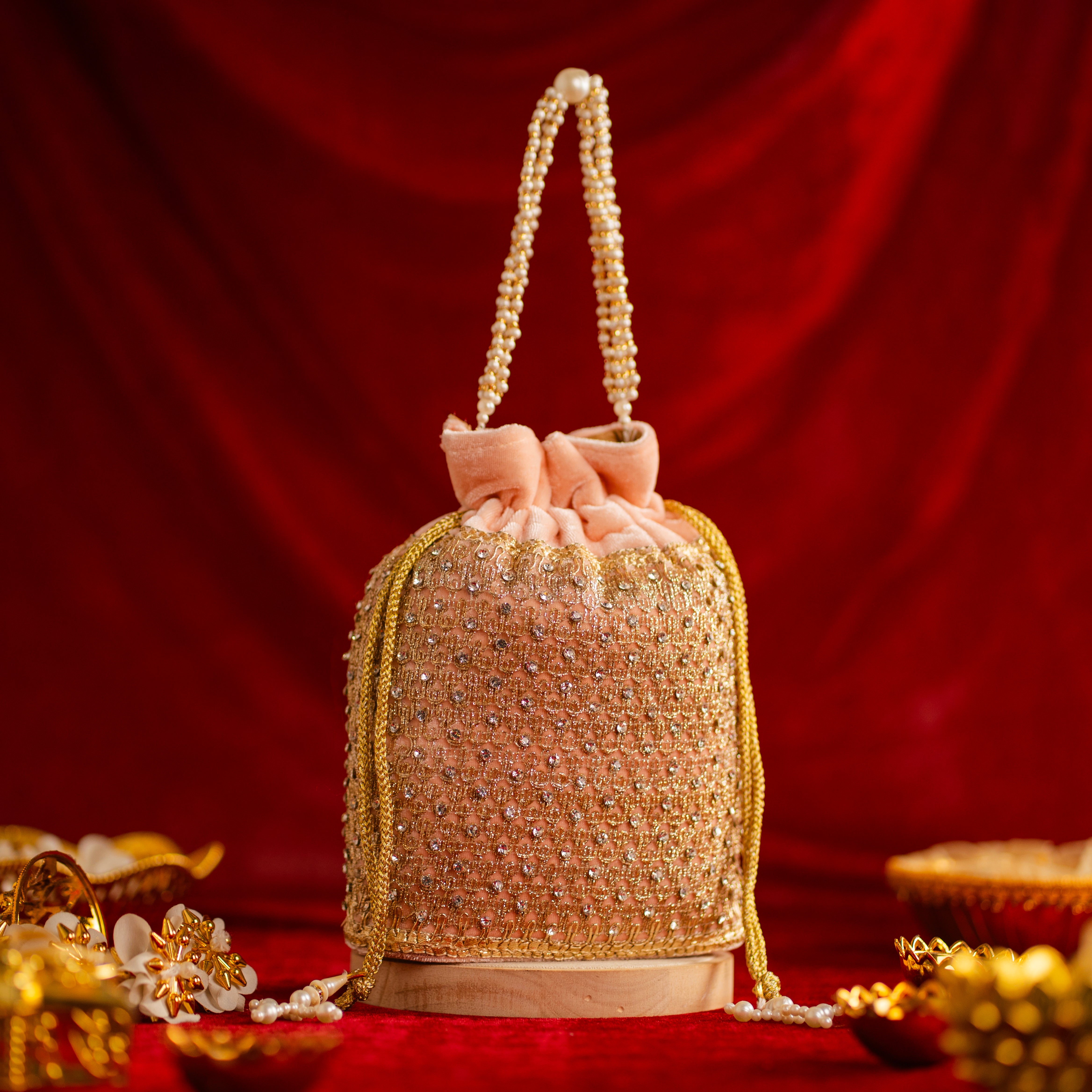 Golden Heirloom Potli