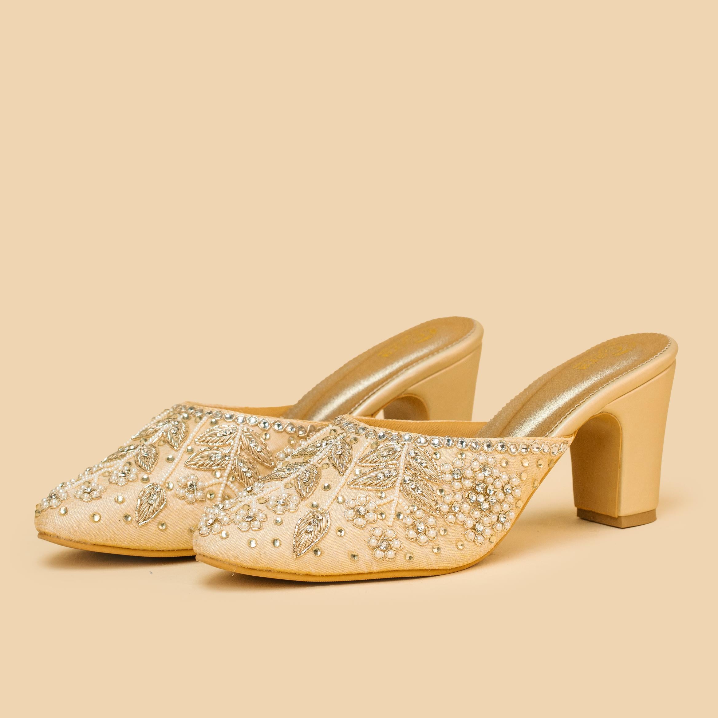 Pearl Sadabahar Mules