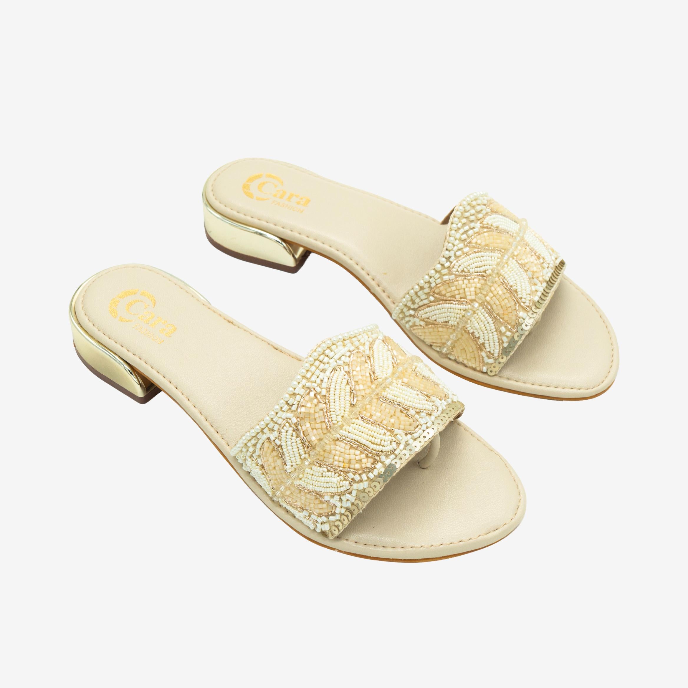 Cream Aura Footwear