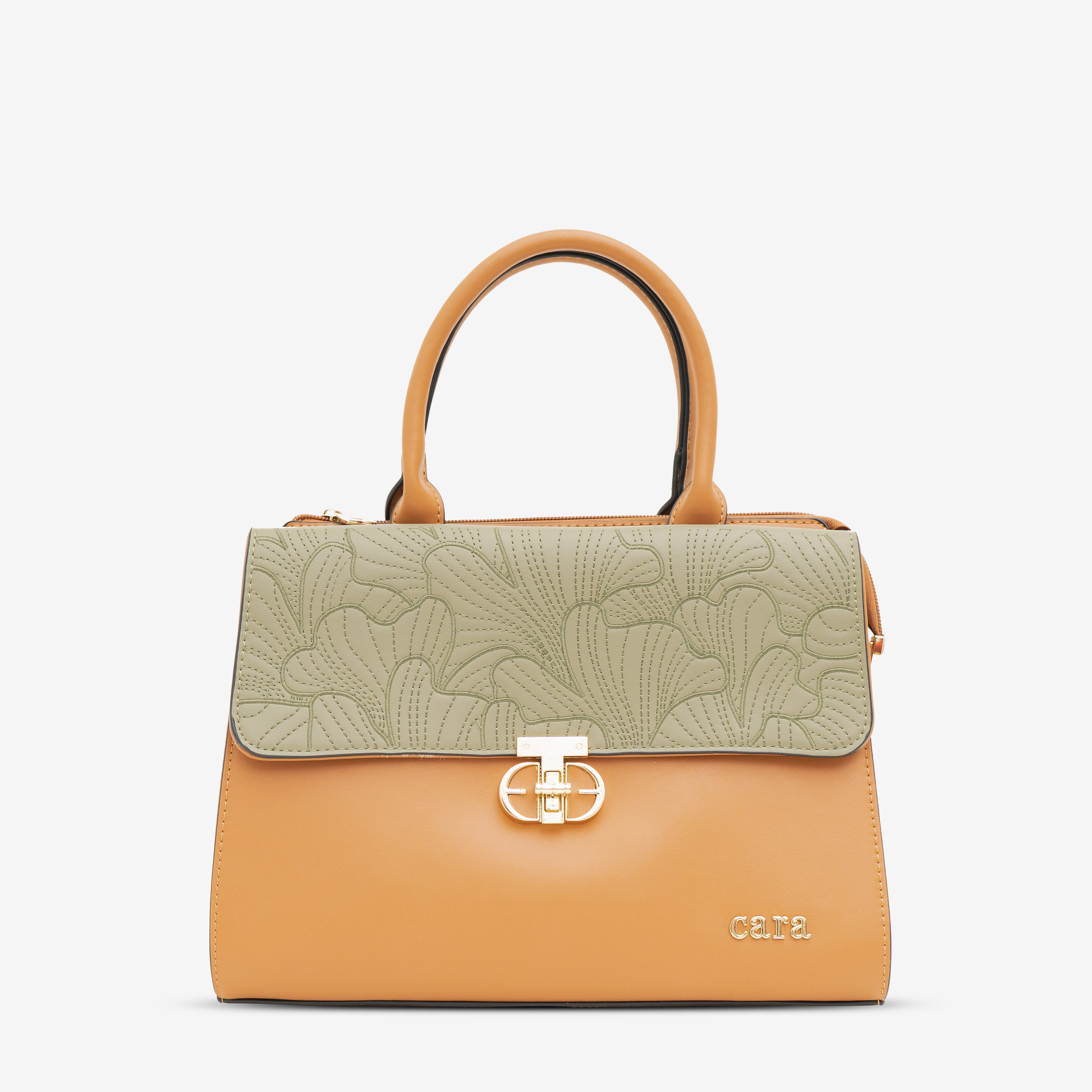 Brown Royal Heritage Handbag | Cara