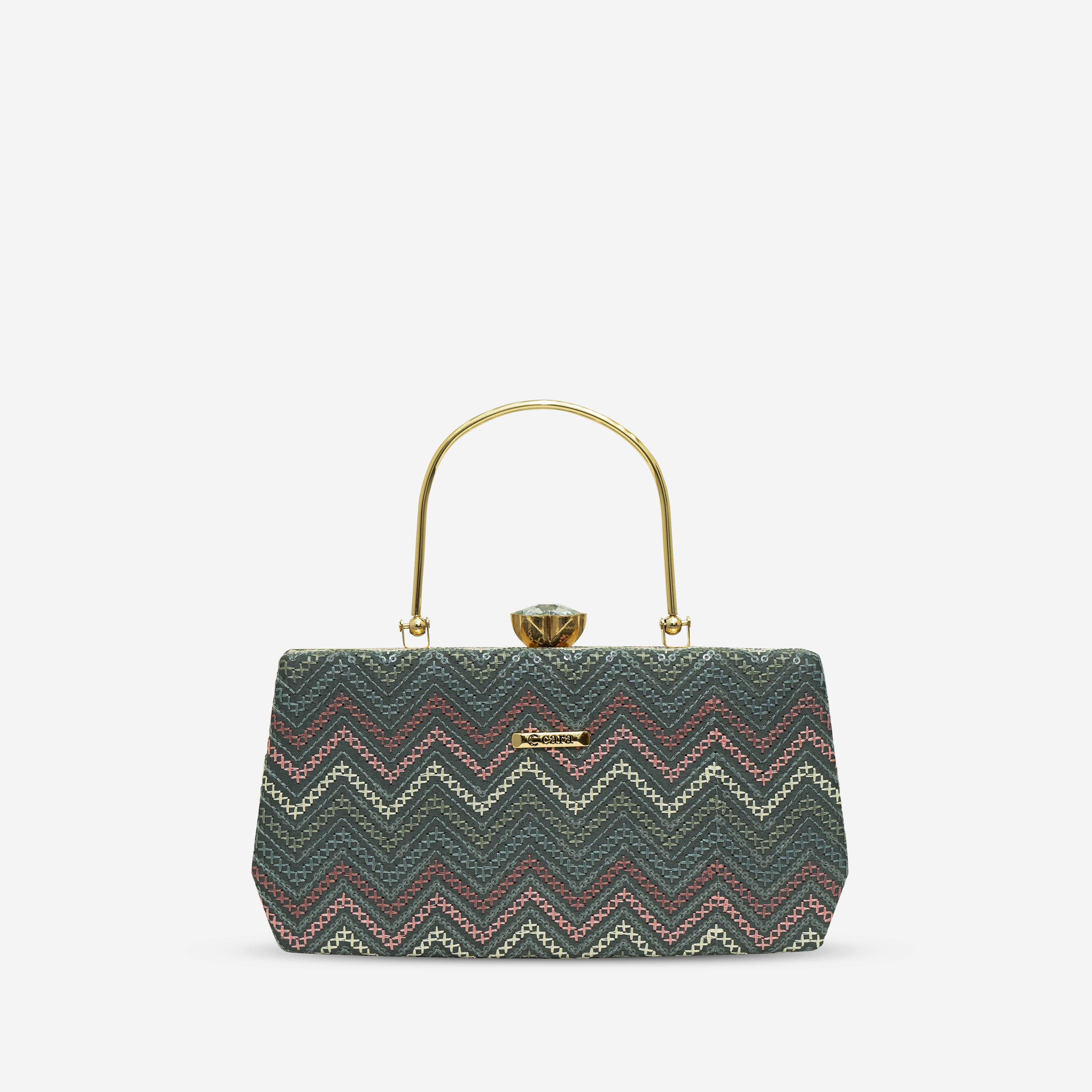 Zigzag Majestic Clutch I CARA