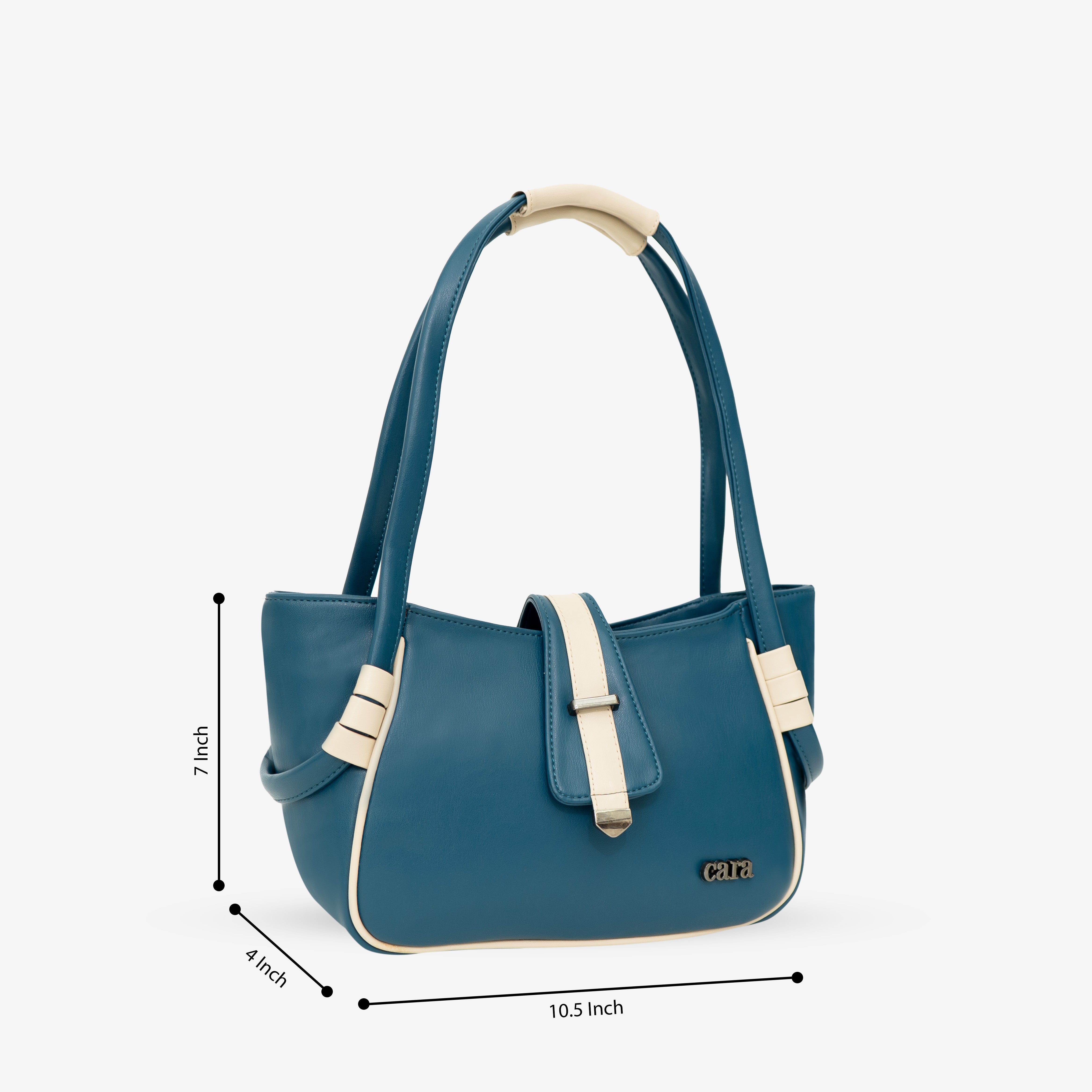 Teal Boldly Dynamic HANDBAG I CARA