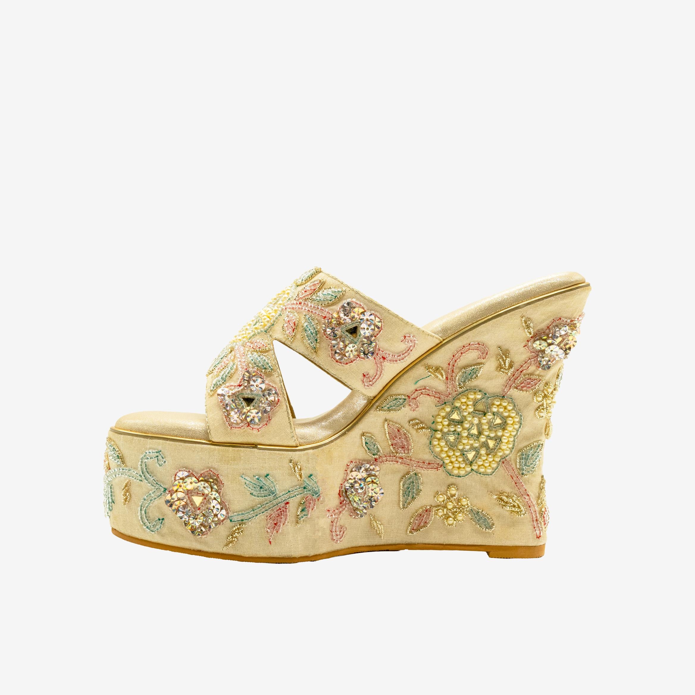 Pearl Blossom Wedges