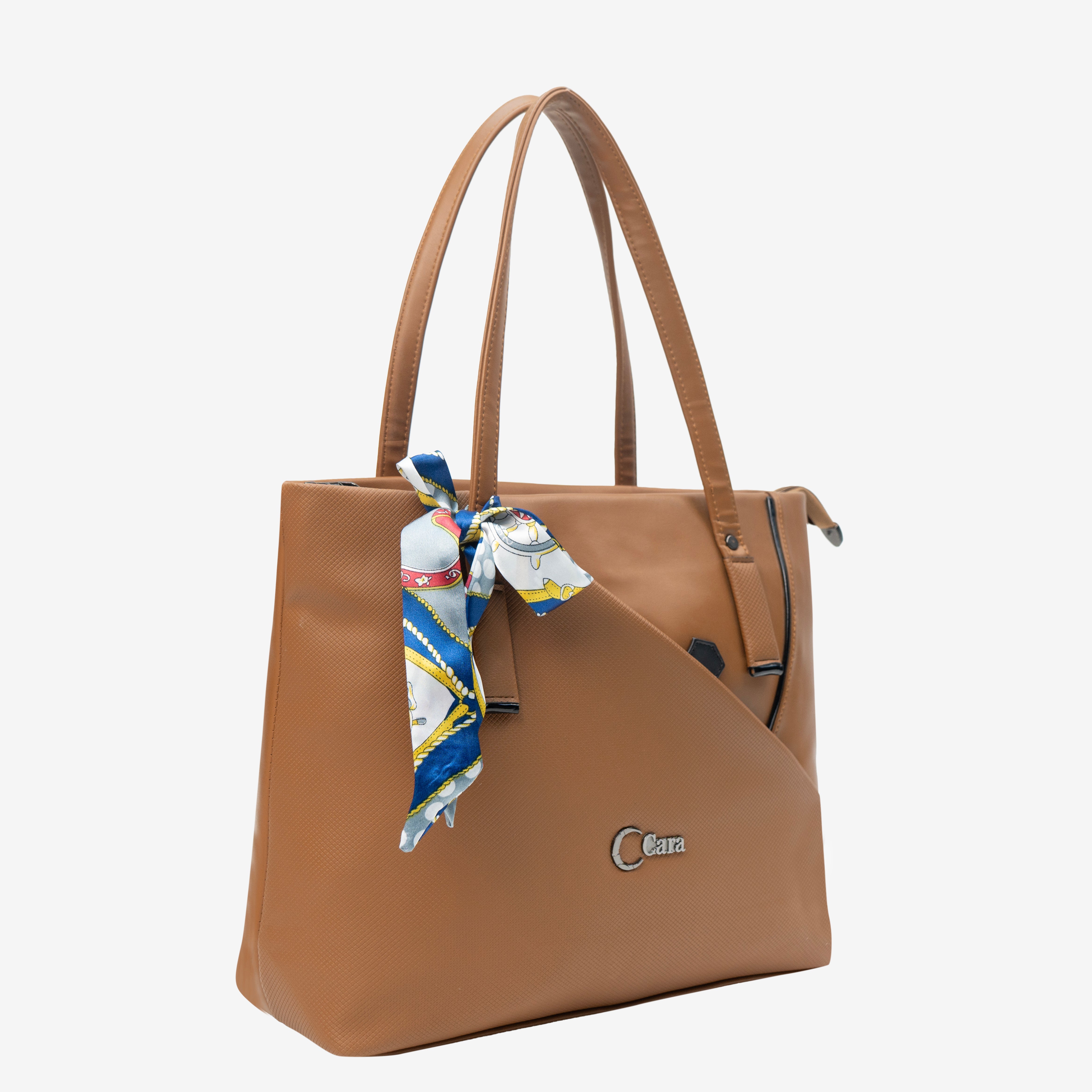 Elegant Tan Tote Bag