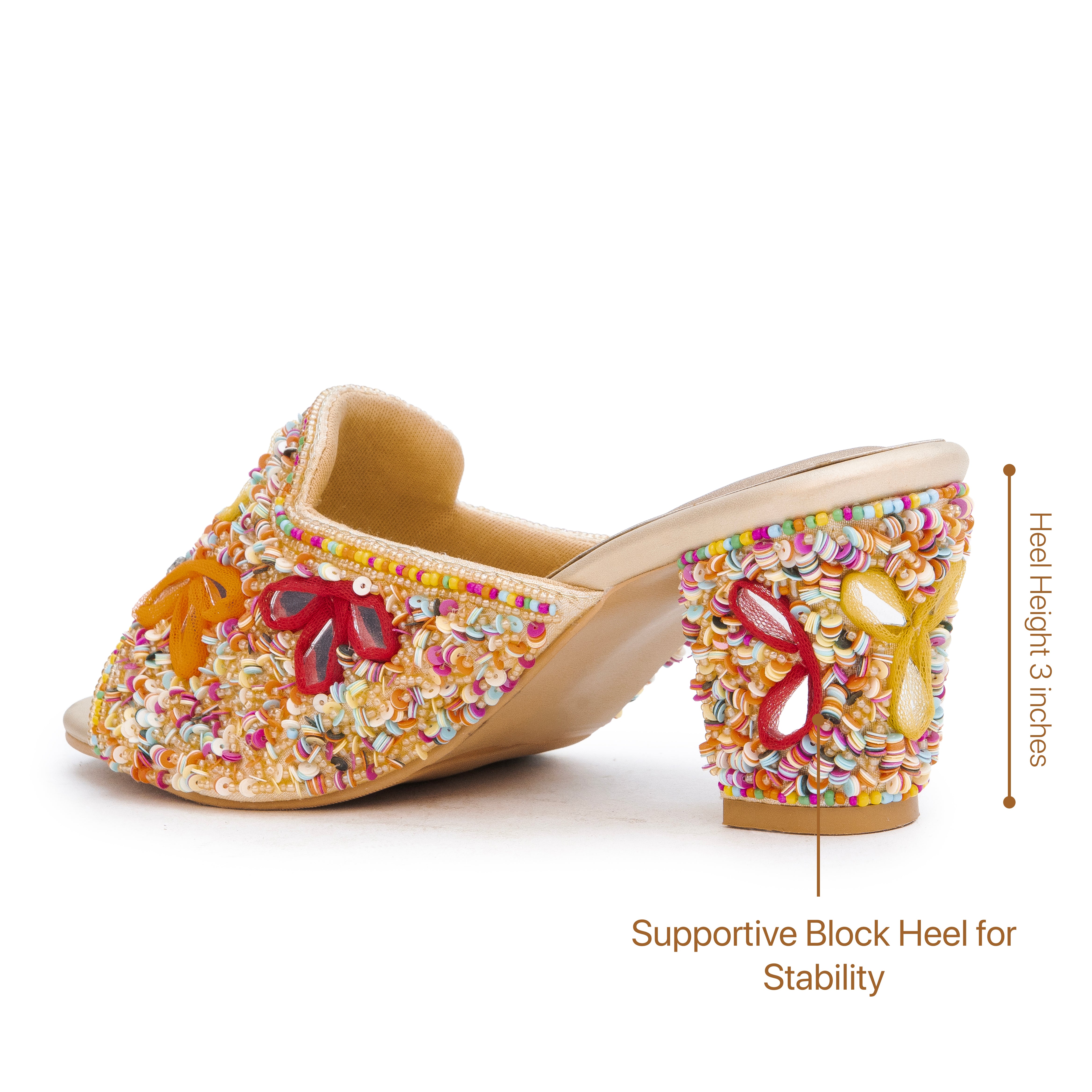 SparkleEase Heels